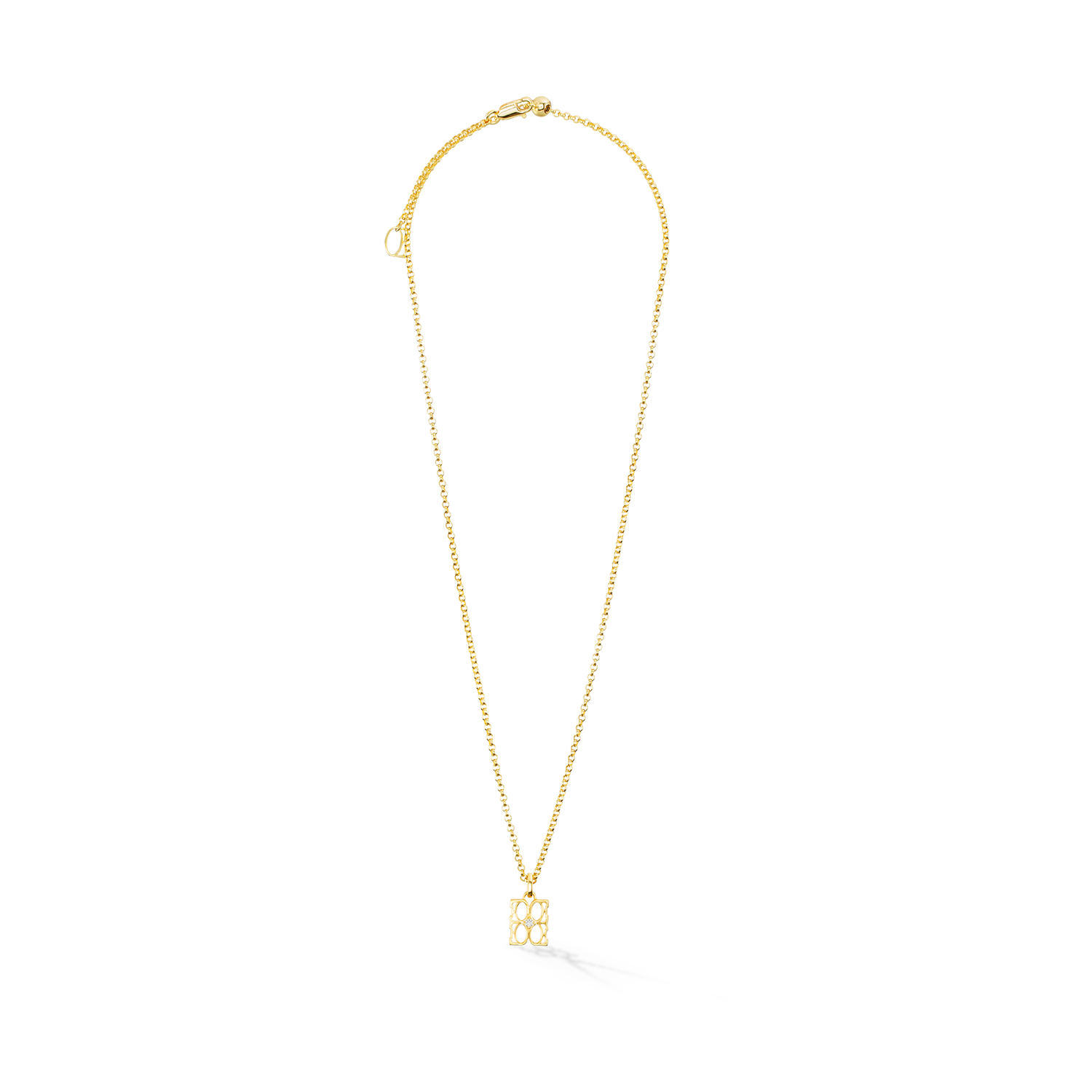 coeur-de-lion-signature-collection-halskette-gold-fine-edition-moissanit image 1