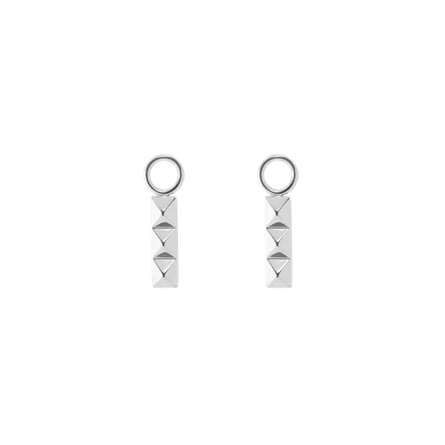 coeur-de-lion-ear-me-up-charm-spikes-trio-bar-silber image 1