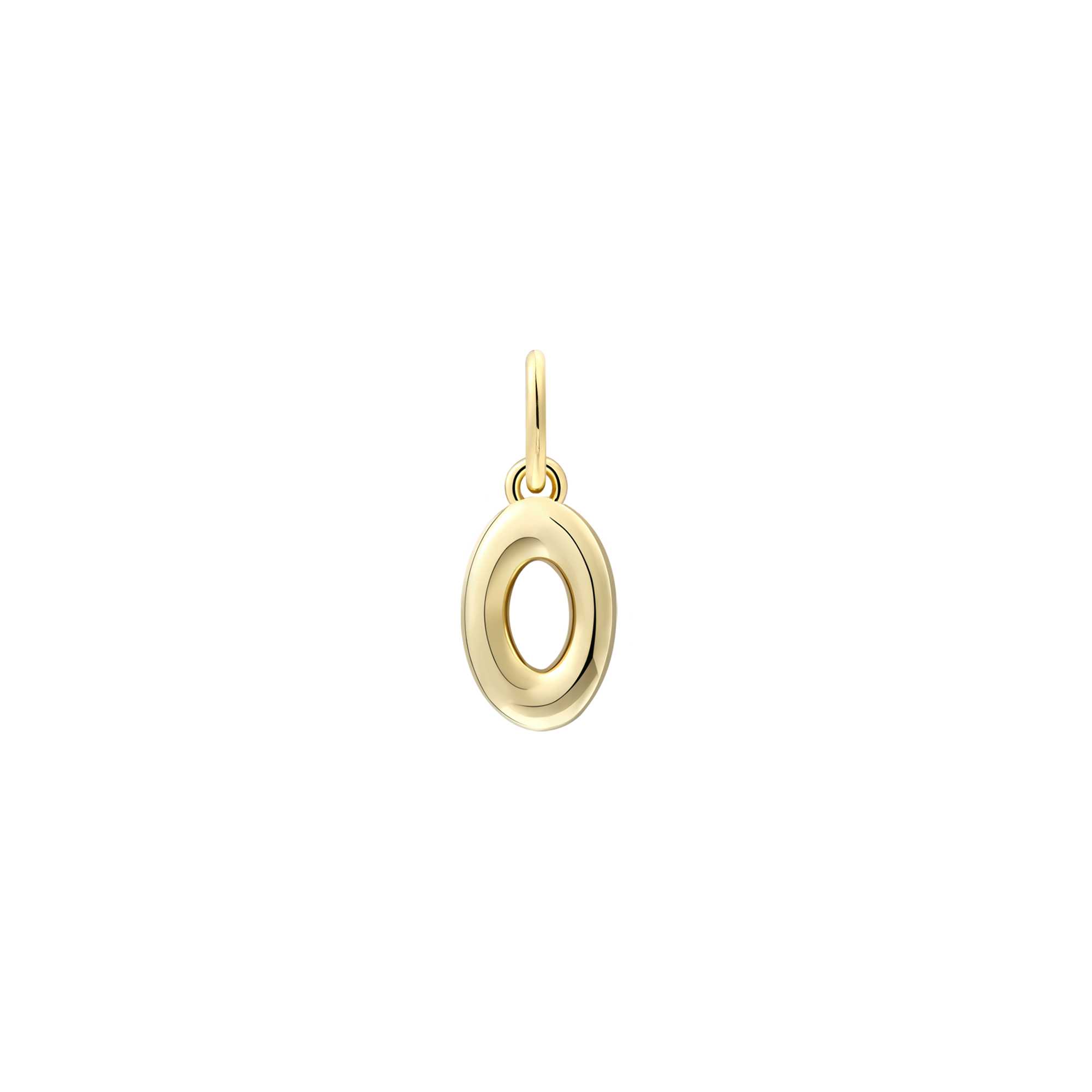 xenox-o-letter-bold-charm-o-925-sterlingsilber-18k-vergoldung image 1