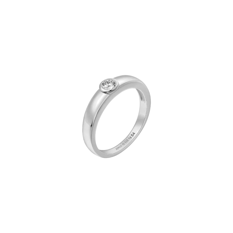 xenox-linked-ring-925-sterlingsilber-rhodiniert-xs91886-52 image 1