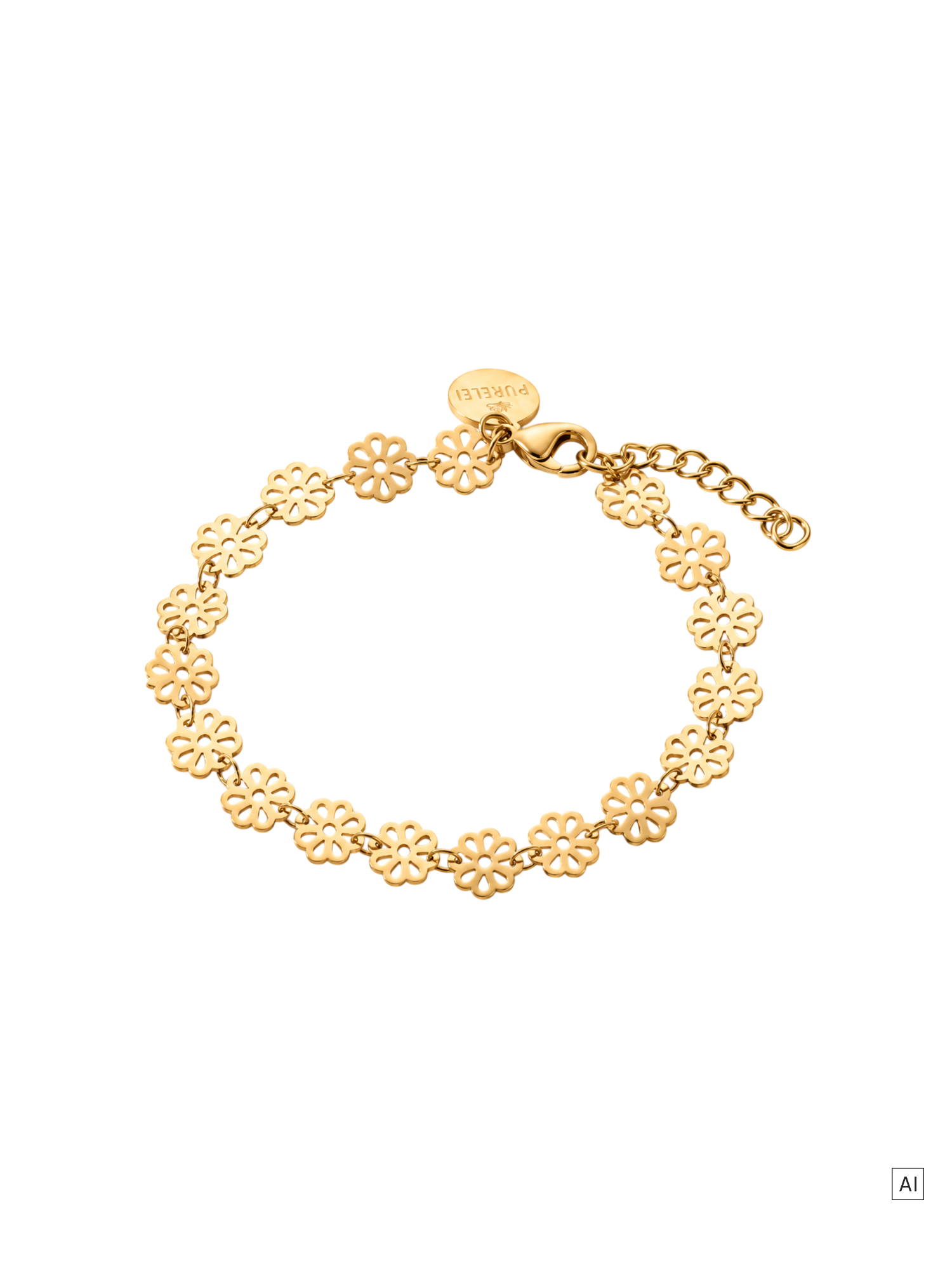 purelei-blossom-armband-bl-ten-armband-16-3-cm-edelstahl image 1