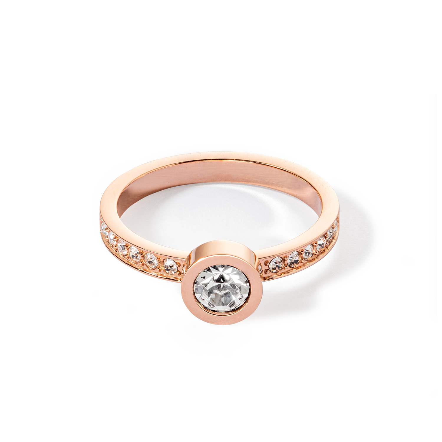 coeur-de-lion-sparkling-dots-ring-ros-gold-kristall image 2