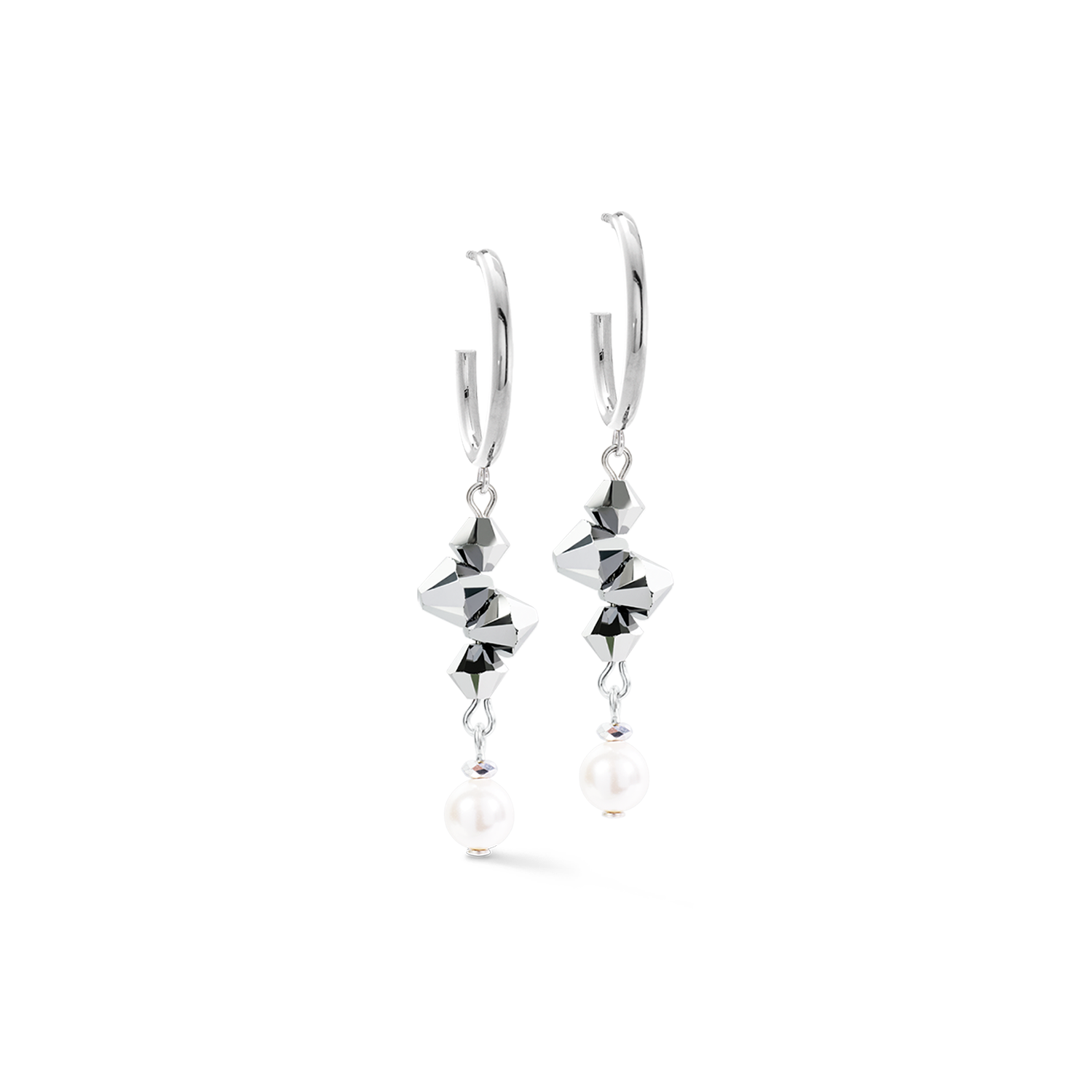coeur-de-lion-dancing-crystals-fusion-creolen-silber-5-cm image 2