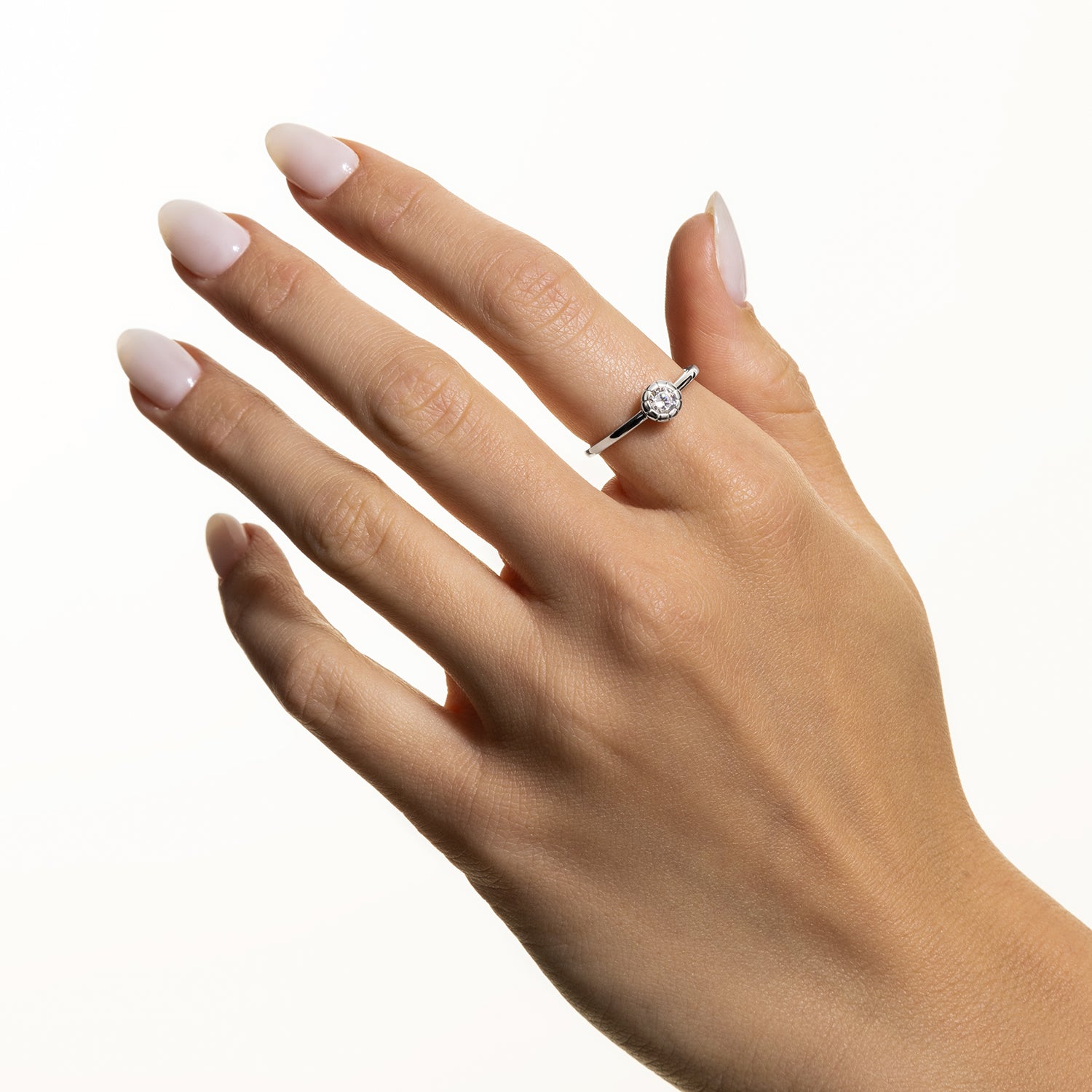 xenox-pure-essentials-ring-925-sterlingsilber-rhodiniert-mit-zirkonia-2 image 3