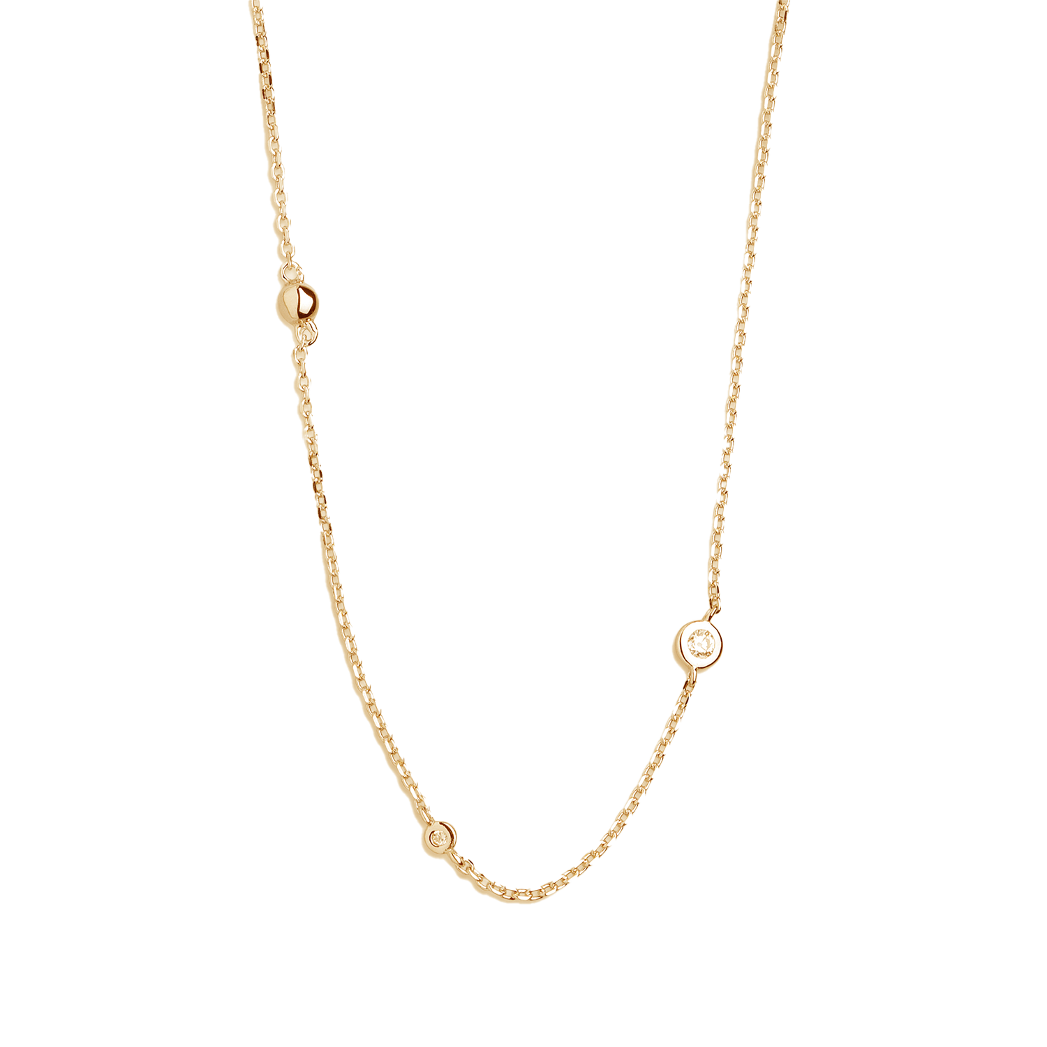 xenox-zarge-halskette-925-sterlingsilber-rhodiniert-xs3829 image 2