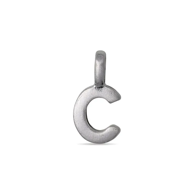 pilgrim-charm-c-buchstaben-anh-nger-versilbert image 1