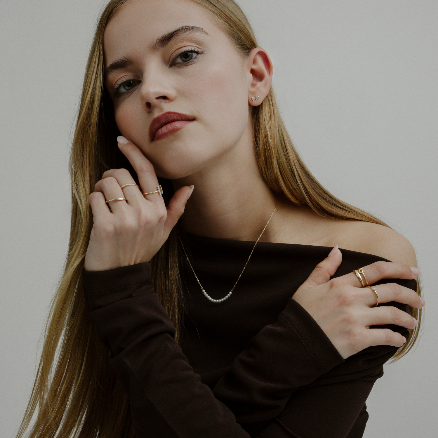 xenox-fine-tag-ring-585-gelbgold-pl-ttchenring image 3