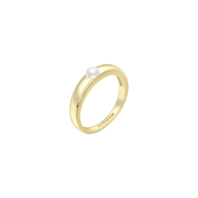 xenox-cloud-ring-xs91877g-925-sterlingsilber-18k-vergoldet-mit-perle image 1