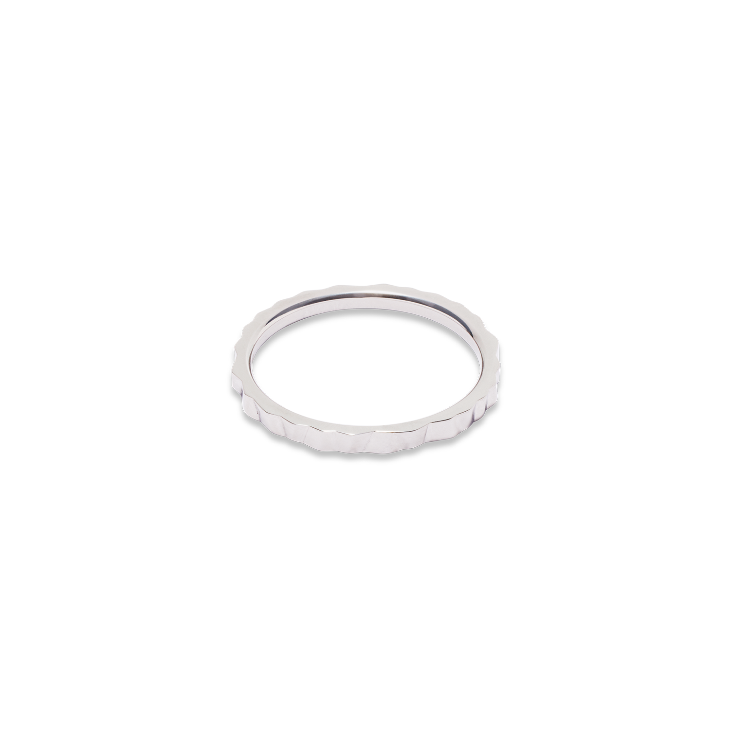 coeur-de-lion-ring-slim-wave-silber-edelstahl image 1