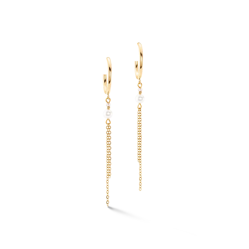coeur-de-lion-princess-pearls-chain-creolen-gold-wei image 1