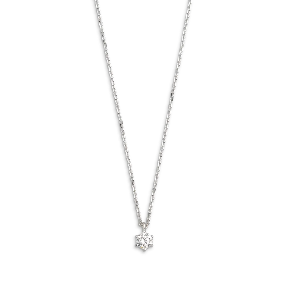 xenox-krappe-xs7380-halskette-925-sterlingsilber-rhodiniert-mit-zirkonia image 1