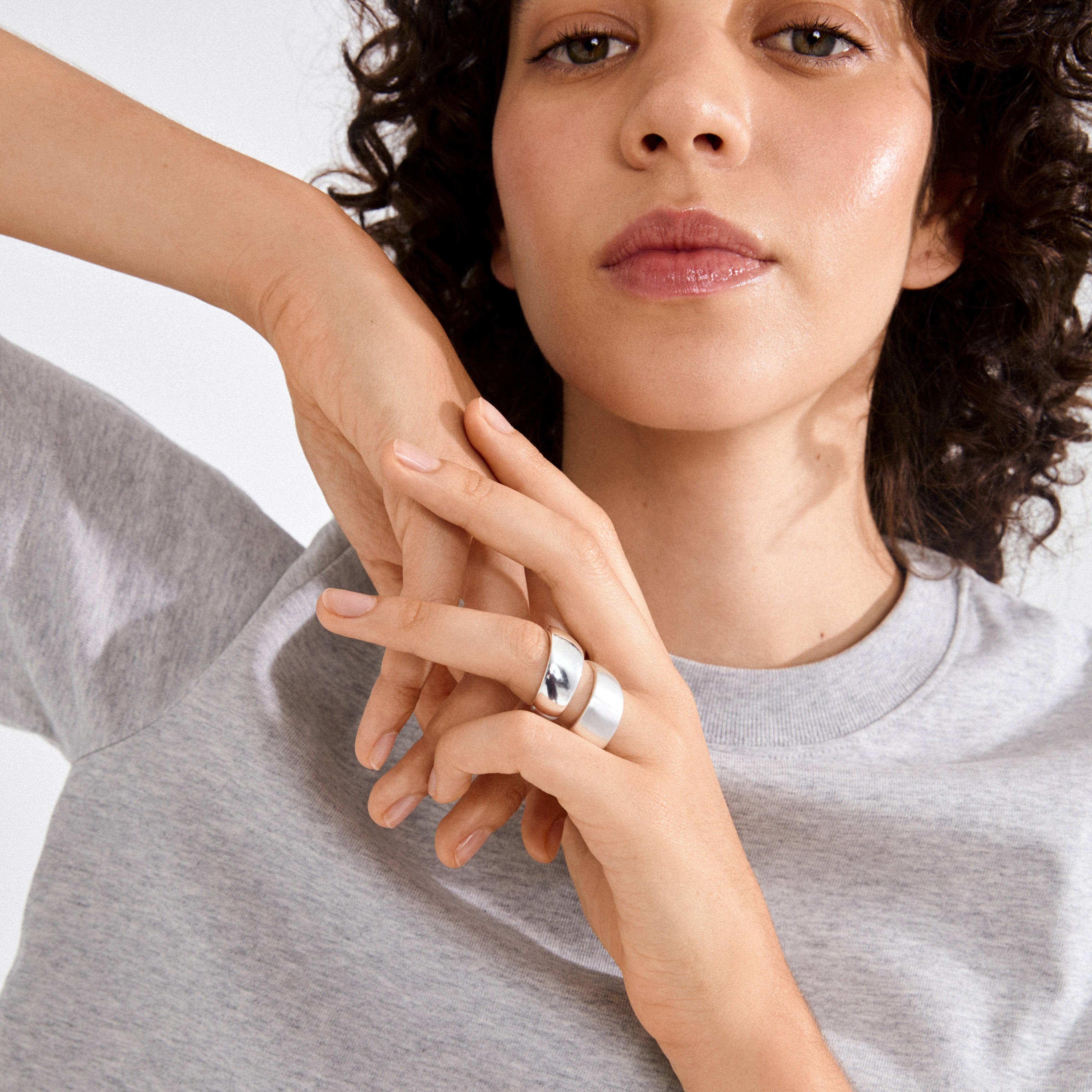 pilgrim-alma-ring-versilbert-wickelring-gr-enverstellbar-matt-gl-nzend image 3