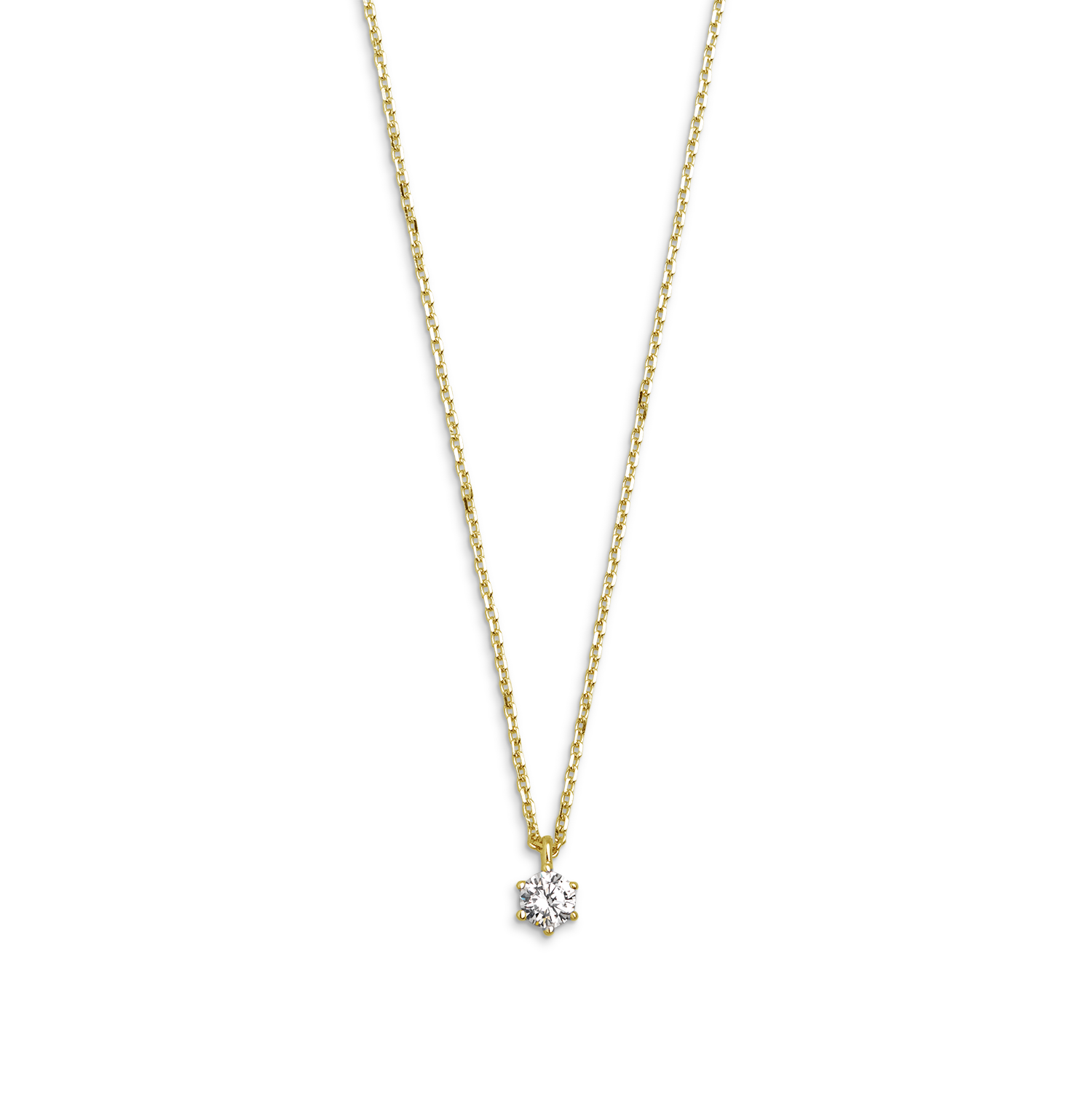 xenox-krappe-xs7380-halskette-925-sterlingsilber-rhodiniert-mit-zirkonia image 2