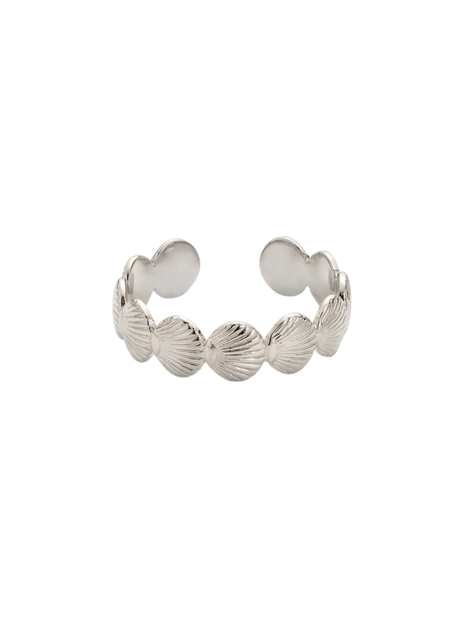 purelei-anniversary-ring-10-years-verstellbarer-muschel-ring-50-60 image 4