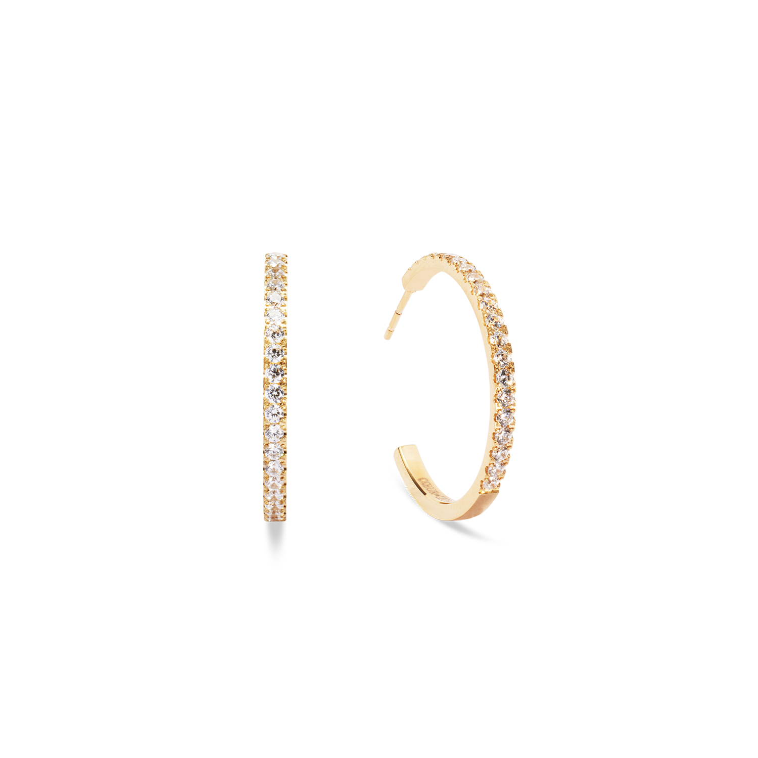 coeur-de-lion-eternal-love-creole-big-gold-kristall-zirkonia image 1