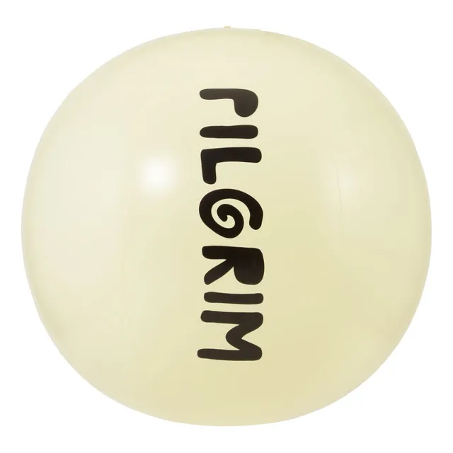 pilgrim-beach-ball-50-cm-offwhite-mit-logo image 1