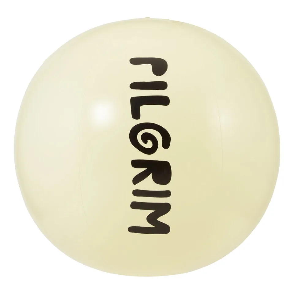 pilgrim-beach-ball-50-cm-offwhite-mit-logo image 1