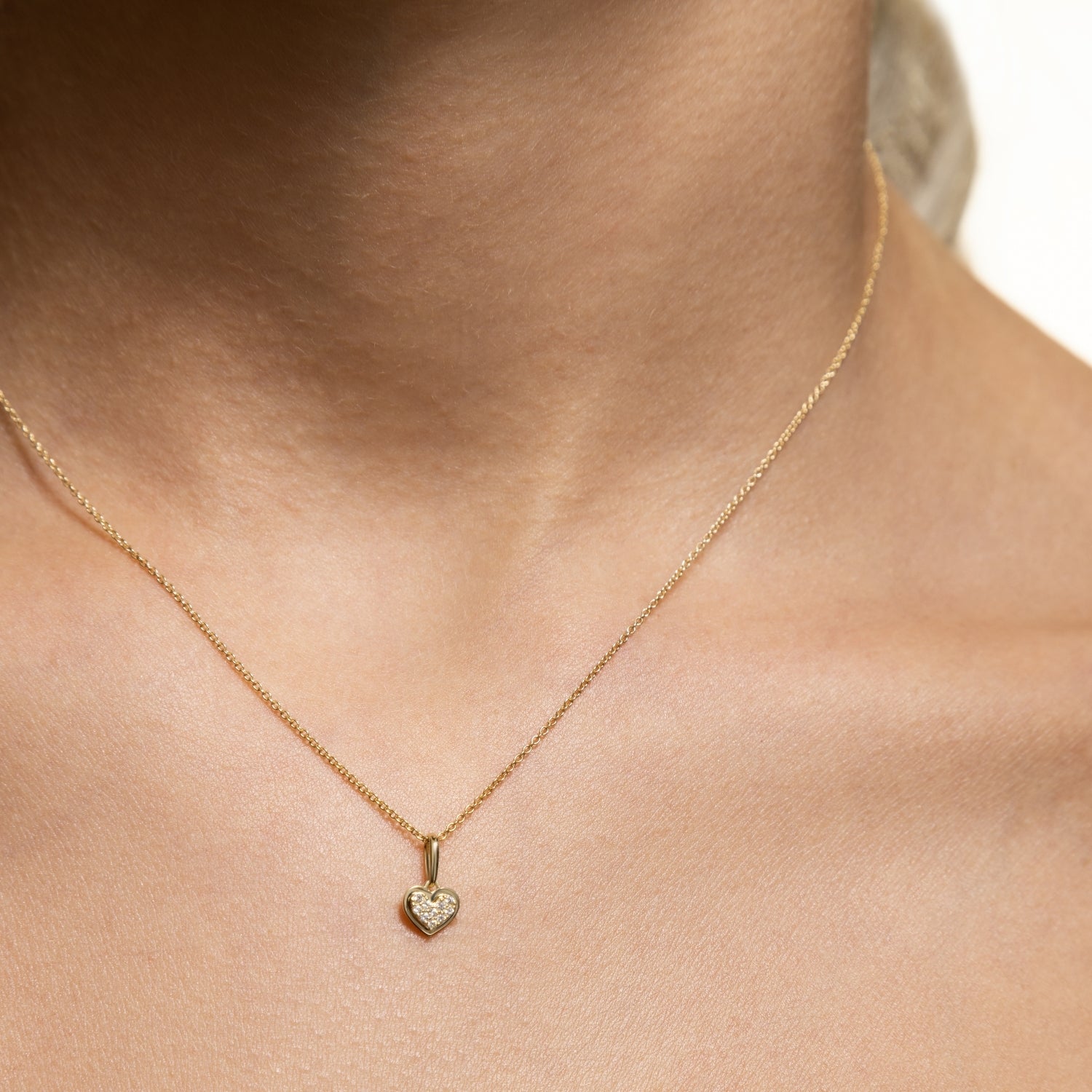 xenox-fine-herz-anh-nger-585-gelbgold-mit-zirkonia-2 image 3