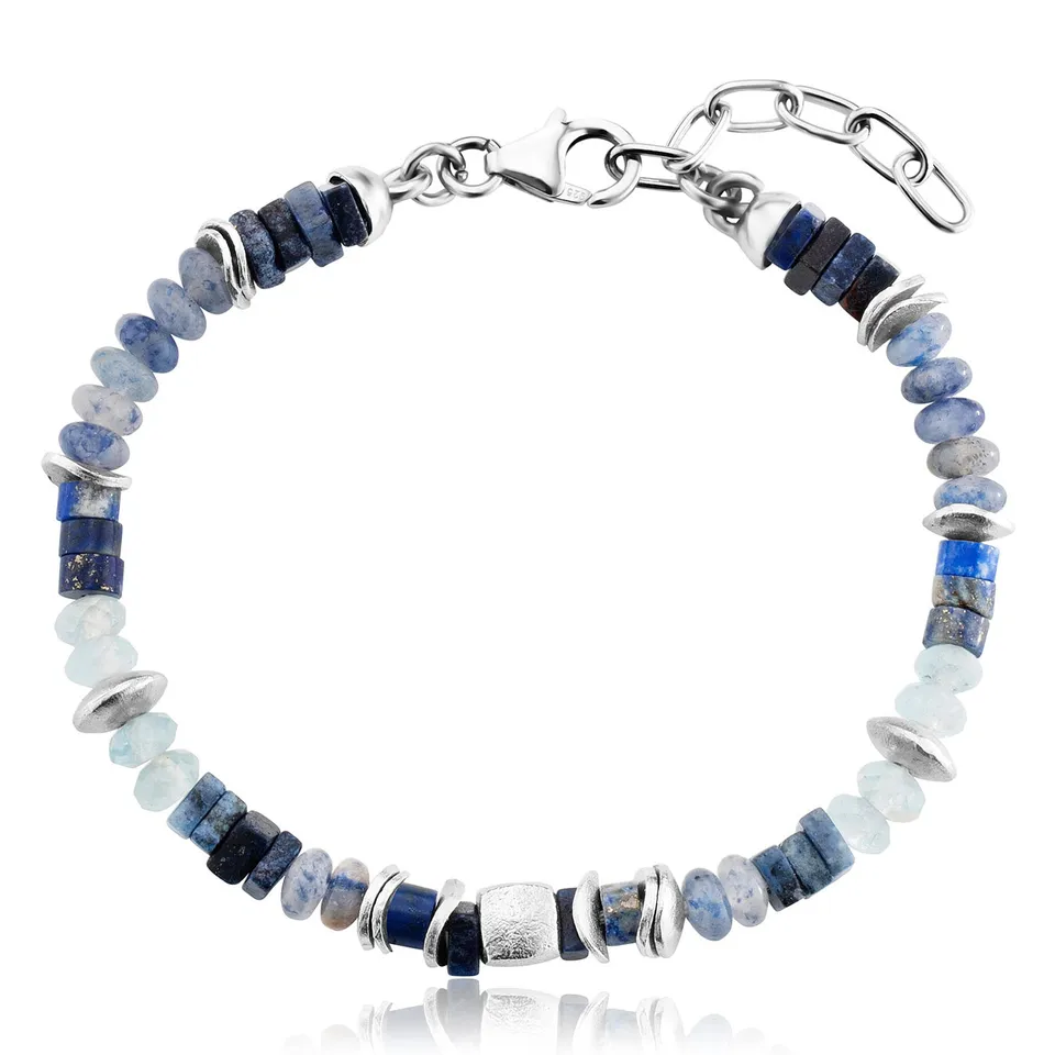 julie-julsen-loving-stones-armband-19-3-cm-mit-blauen-edelsteinen-lapis-aventuri image 1