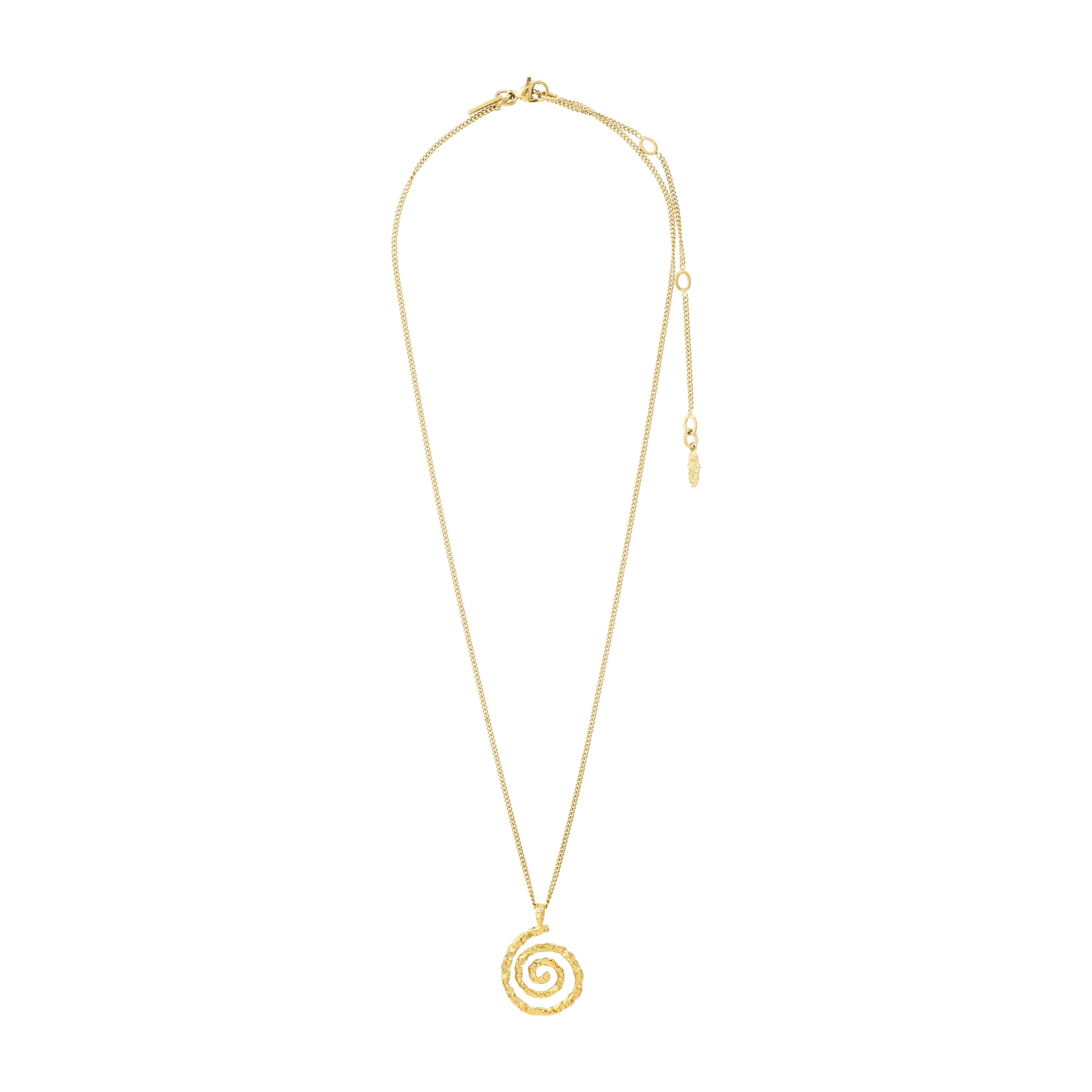 pilgrim-still-halskette-vergoldet-mit-spiral-anh-nger image 5