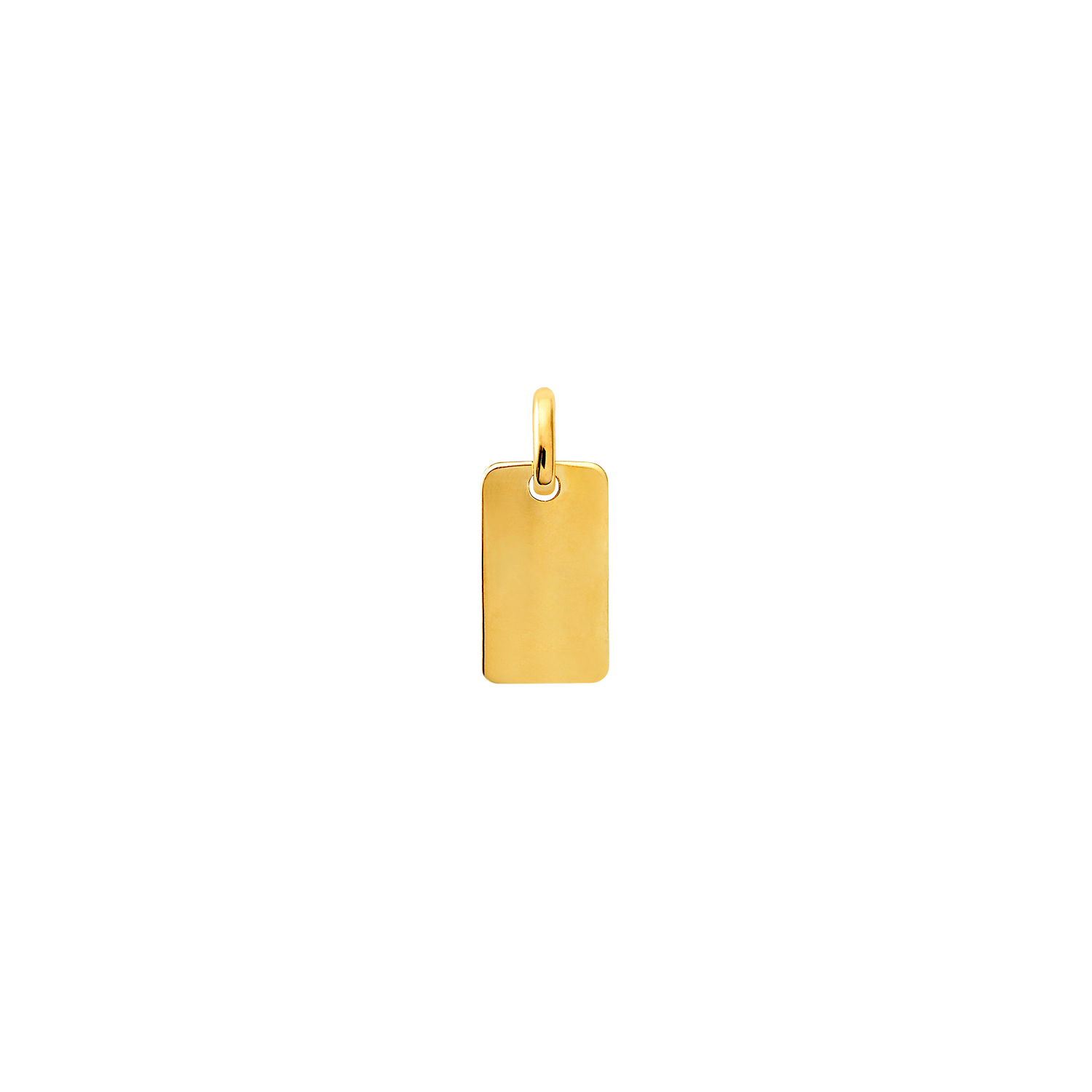 xenox-fine-gravur-anh-nger-pl-ttchen-585-gelbgold-xg14k0112gn image 1