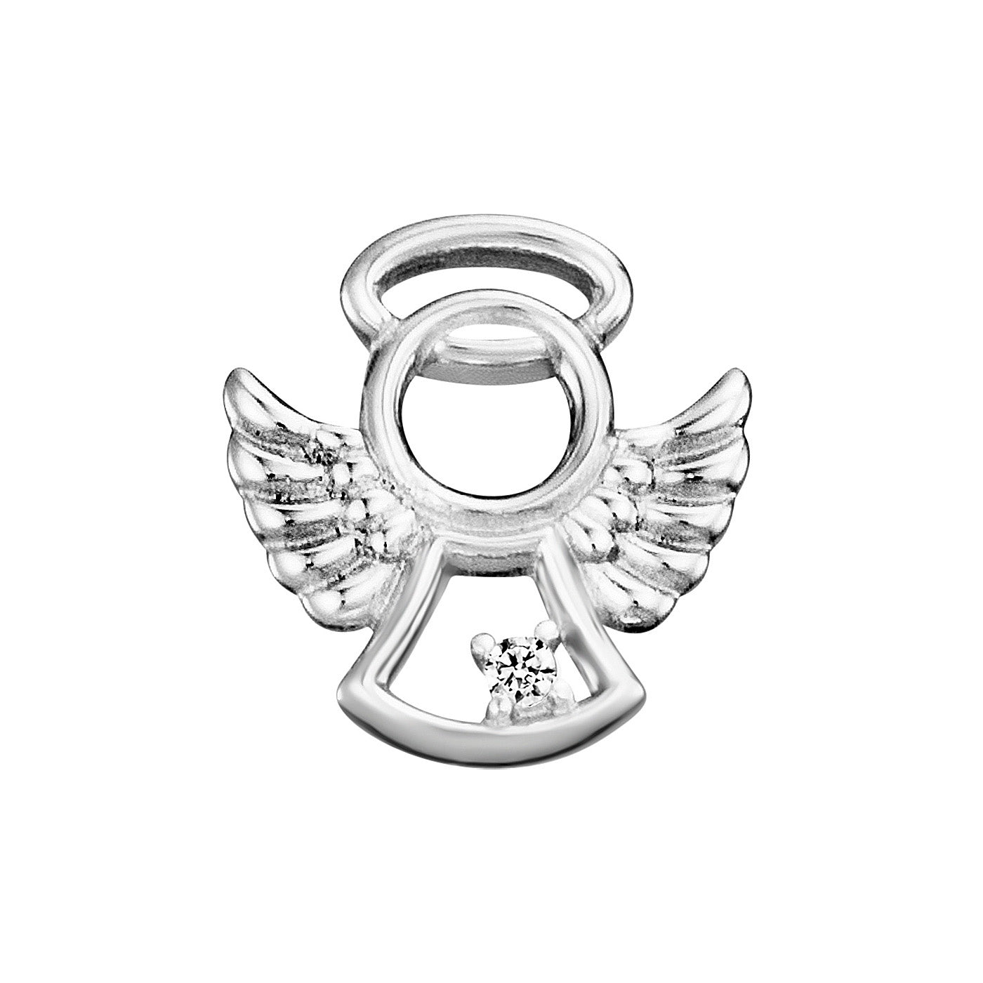 julie-julsen-kids-ohrstecker-angel-silber-925-rhodiniert-mit-wei-en-zirkonia image 3