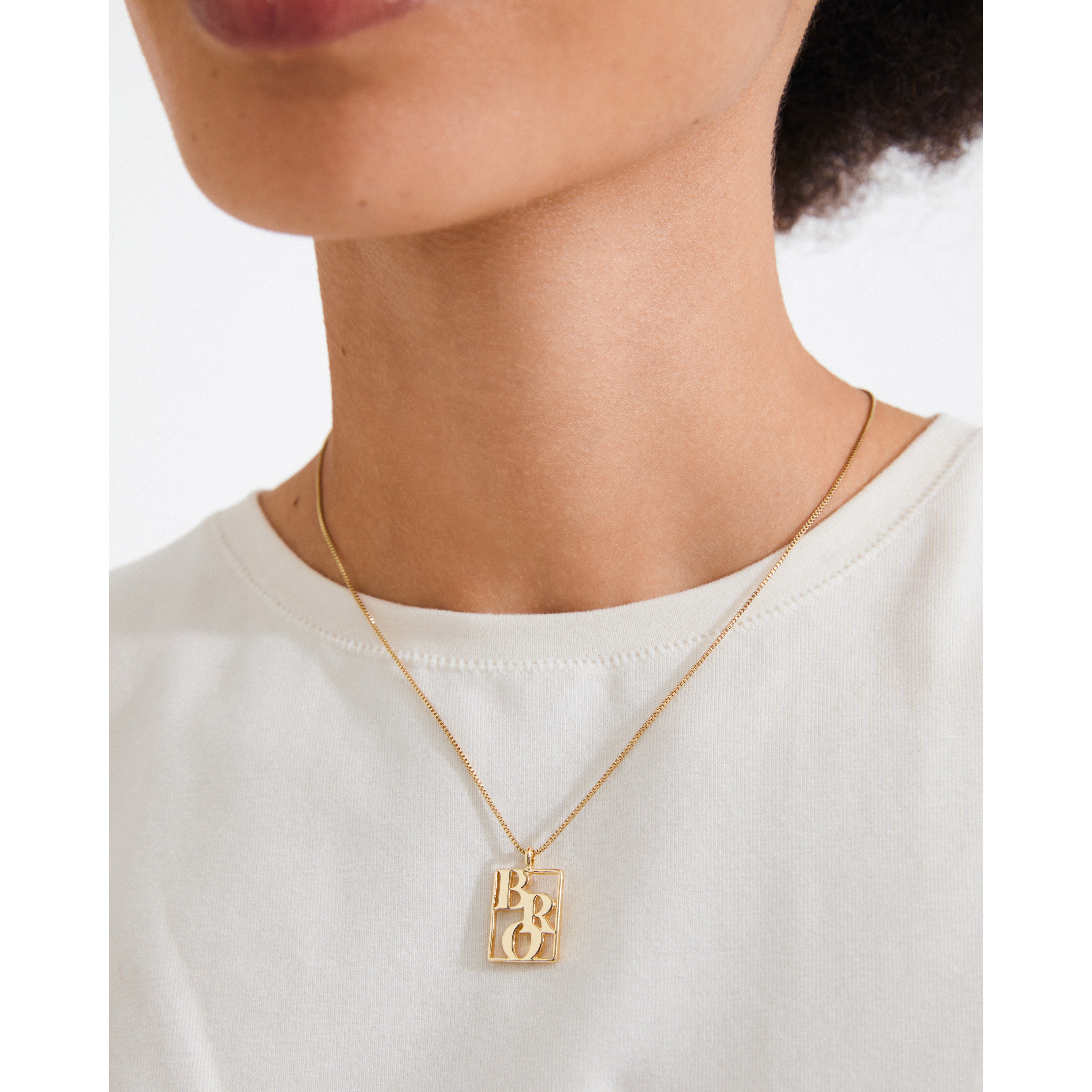 pilgrim-love-tag-bro-halskette-vergoldet-40-12-cm image 3