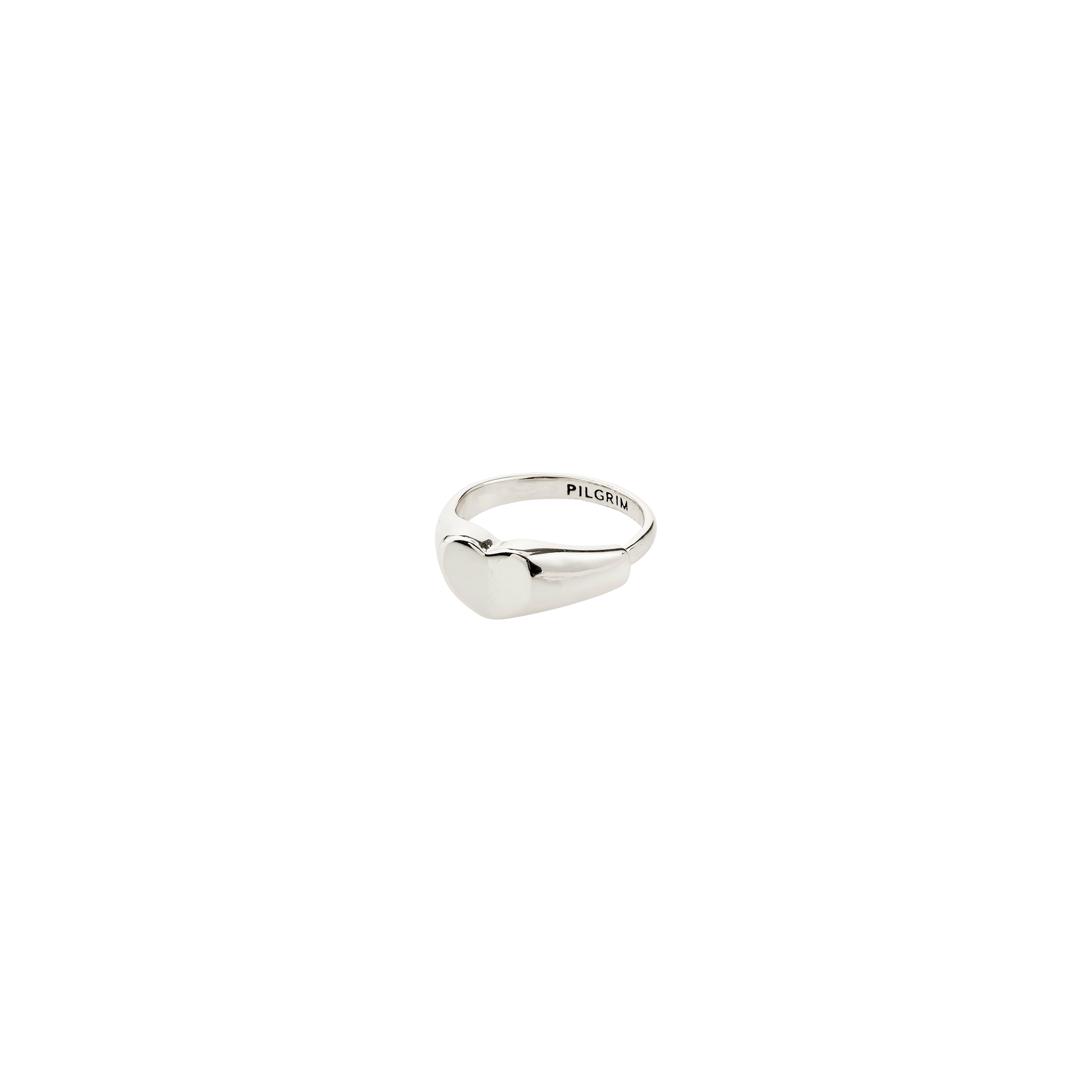 pilgrim-arin-ring-versilbert-verstellbar-mit-herz image 1