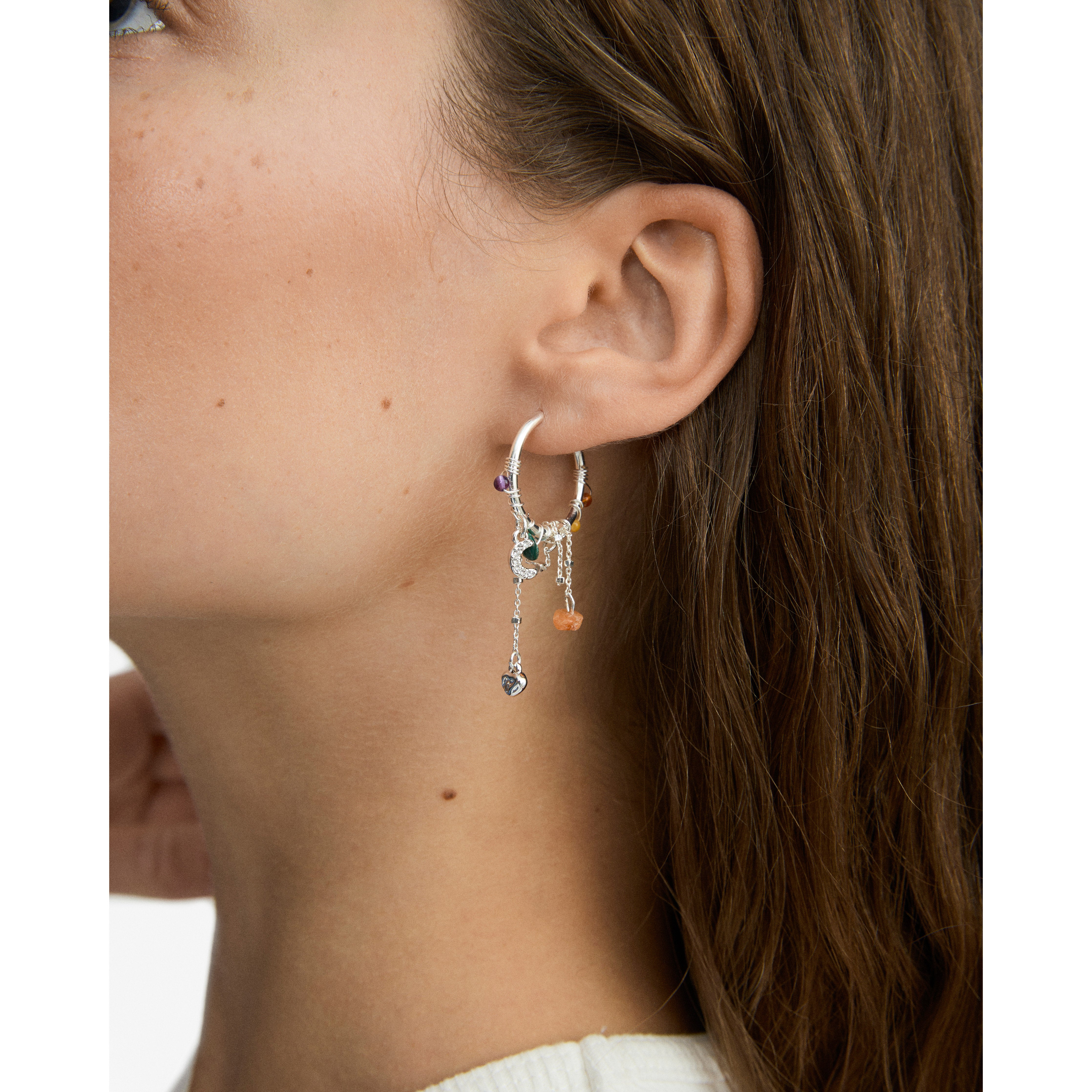pilgrim-nari-ohrringe-silberplattiert-multi-hoop-kette image 3