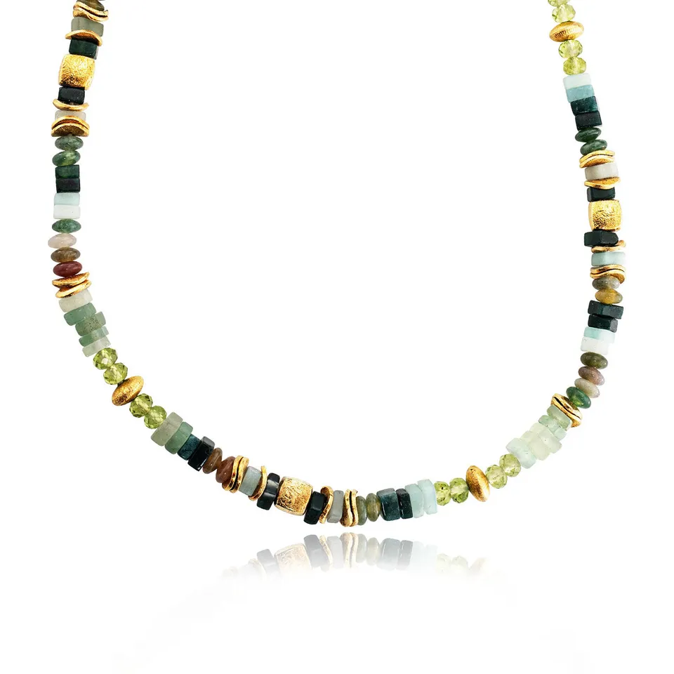 julie-julsen-loving-stones-kette-45-cm-gr-ne-edelsteine-amazonit-achat-aventurin image 1