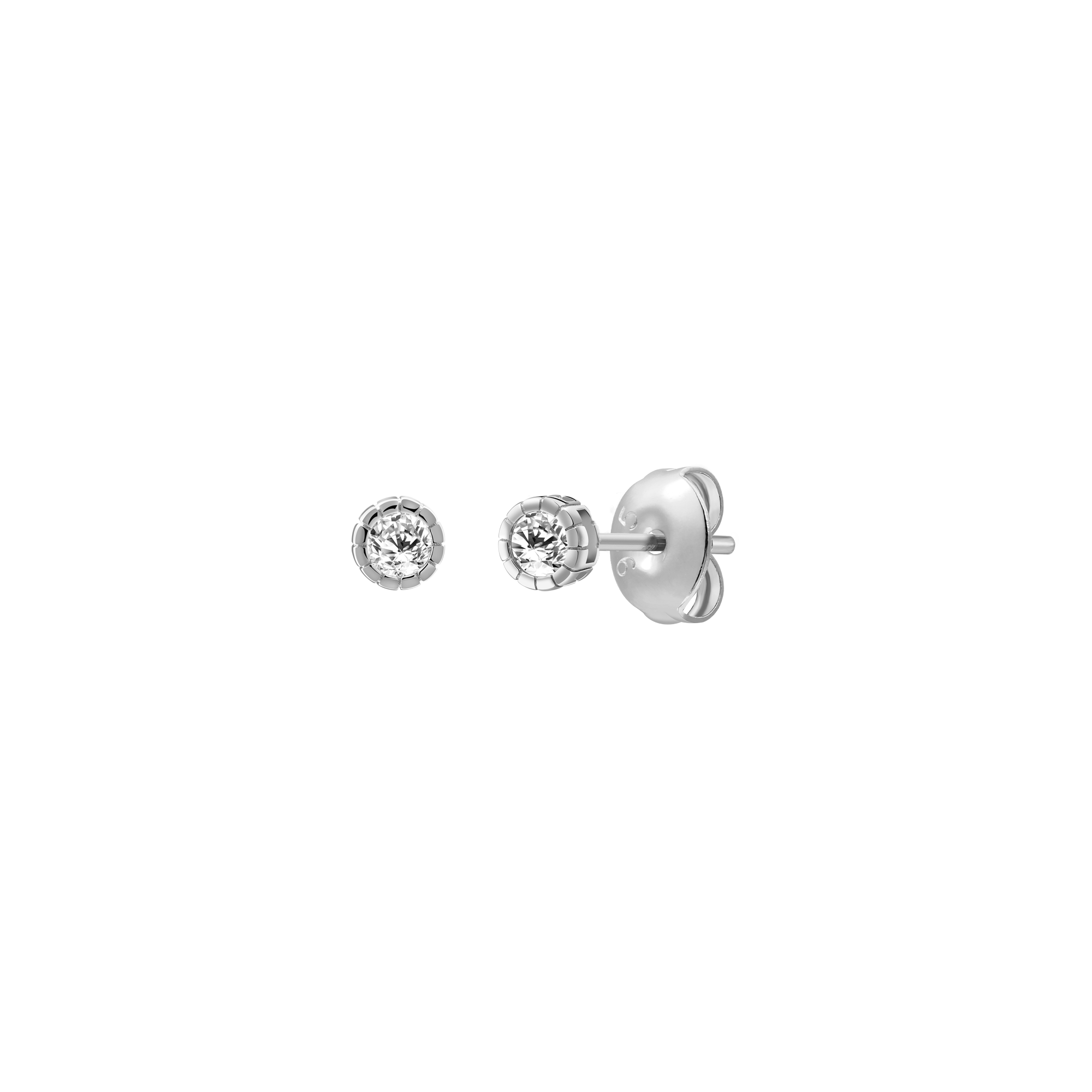 xenox-pure-essentials-ohrringe-925-sterlingsilber-rhodiniert-mit-zirkonia image 1