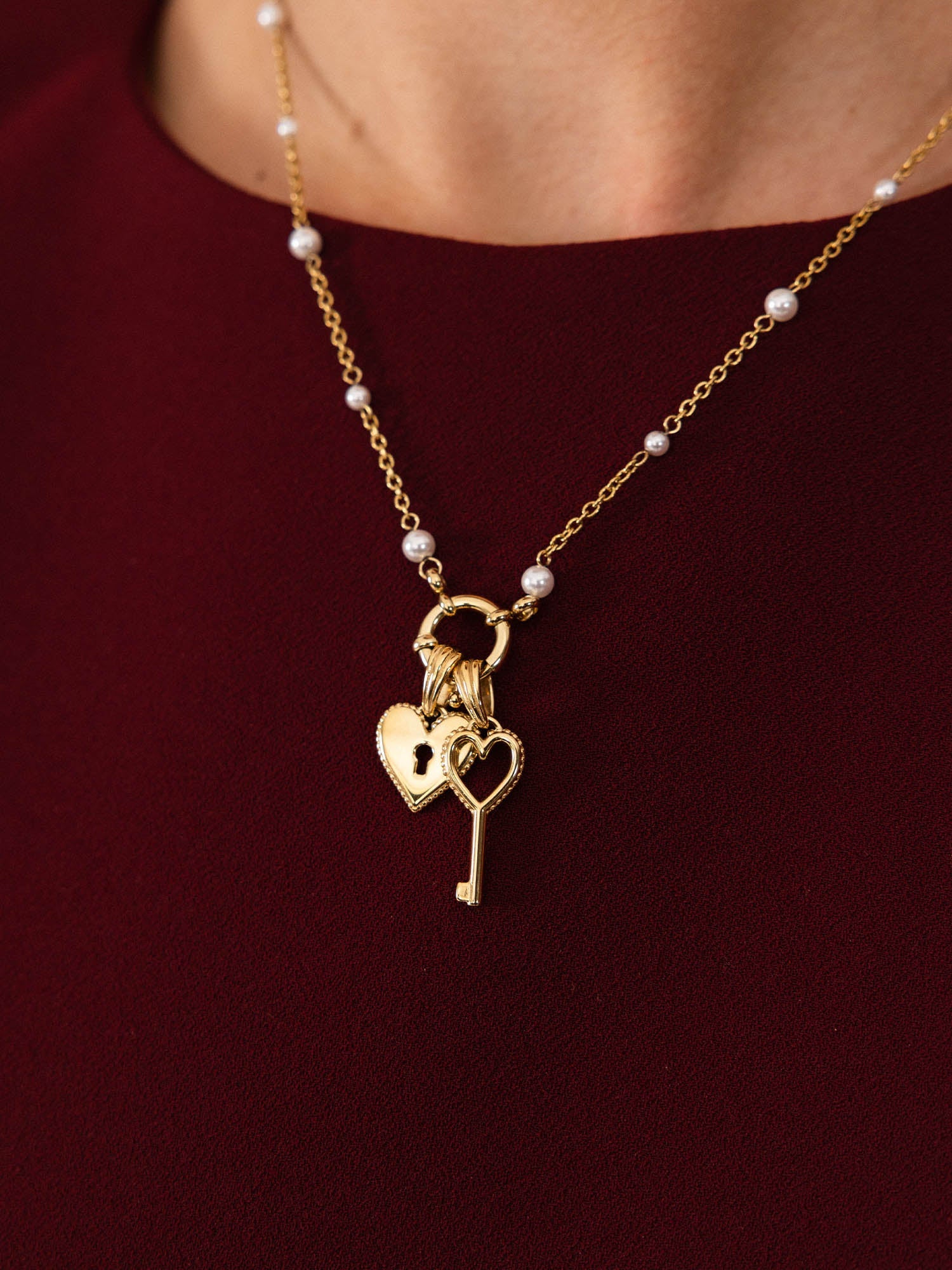 purelei-key-to-my-heart-charm-set-herz-charm-mit-schl-ssel-im-2er-set image 2