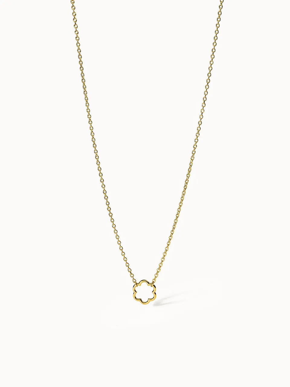 purelei-bloom-kette-ovalankerkette-mit-bl-tenanh-nger-40-45-cm image 1