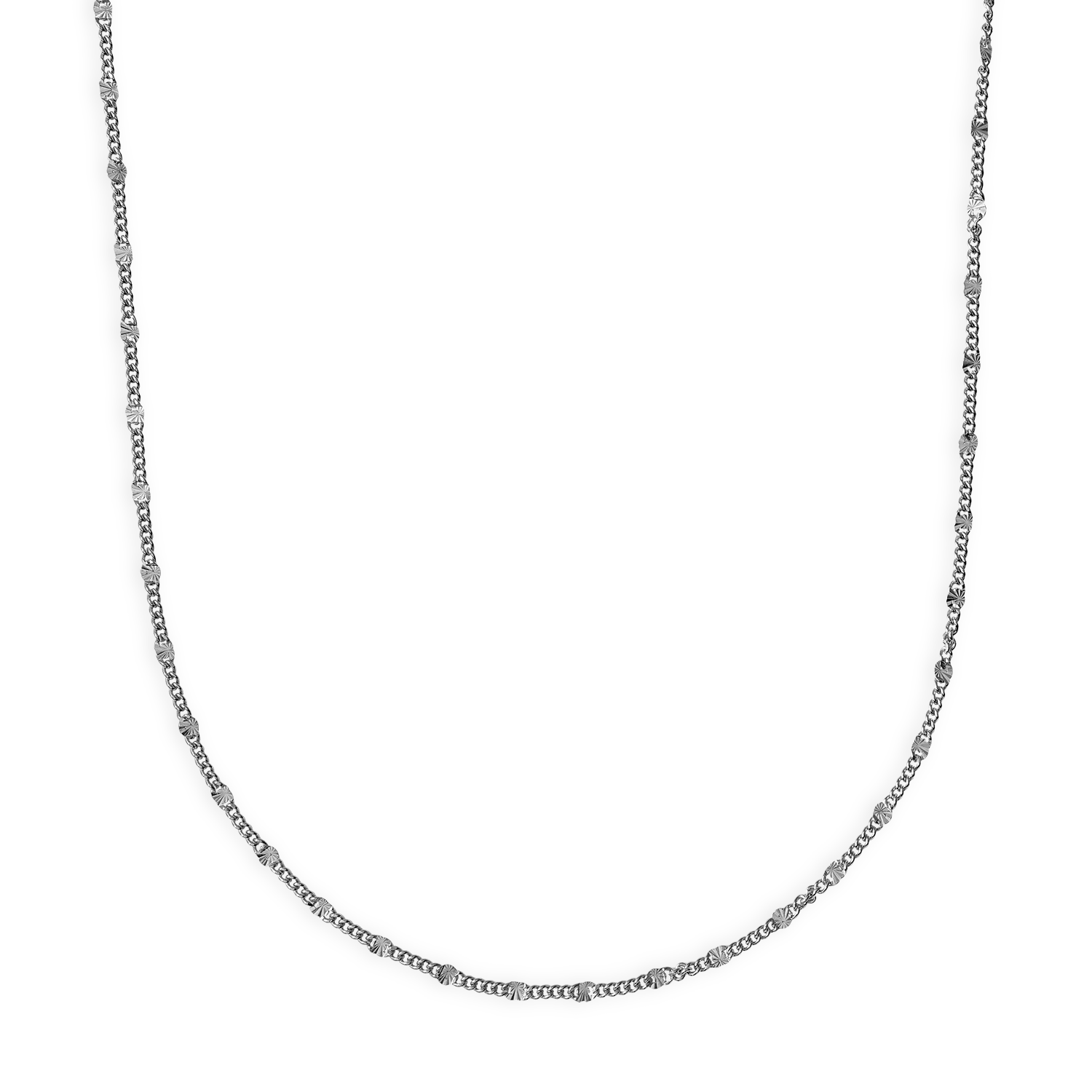 xenox-basic-halskette-925-sterlingsilber-rhodiniert-7 image 1