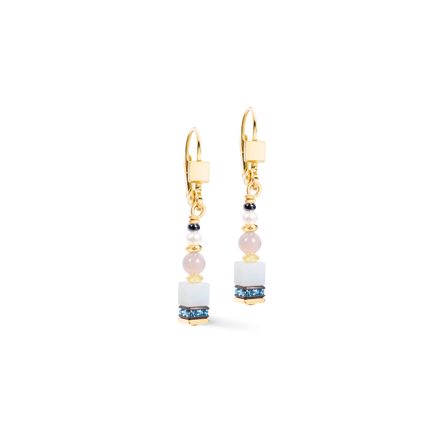 coeur-de-lion-ohrh-nger-atelier-azur-gold-3-5-cm image 1