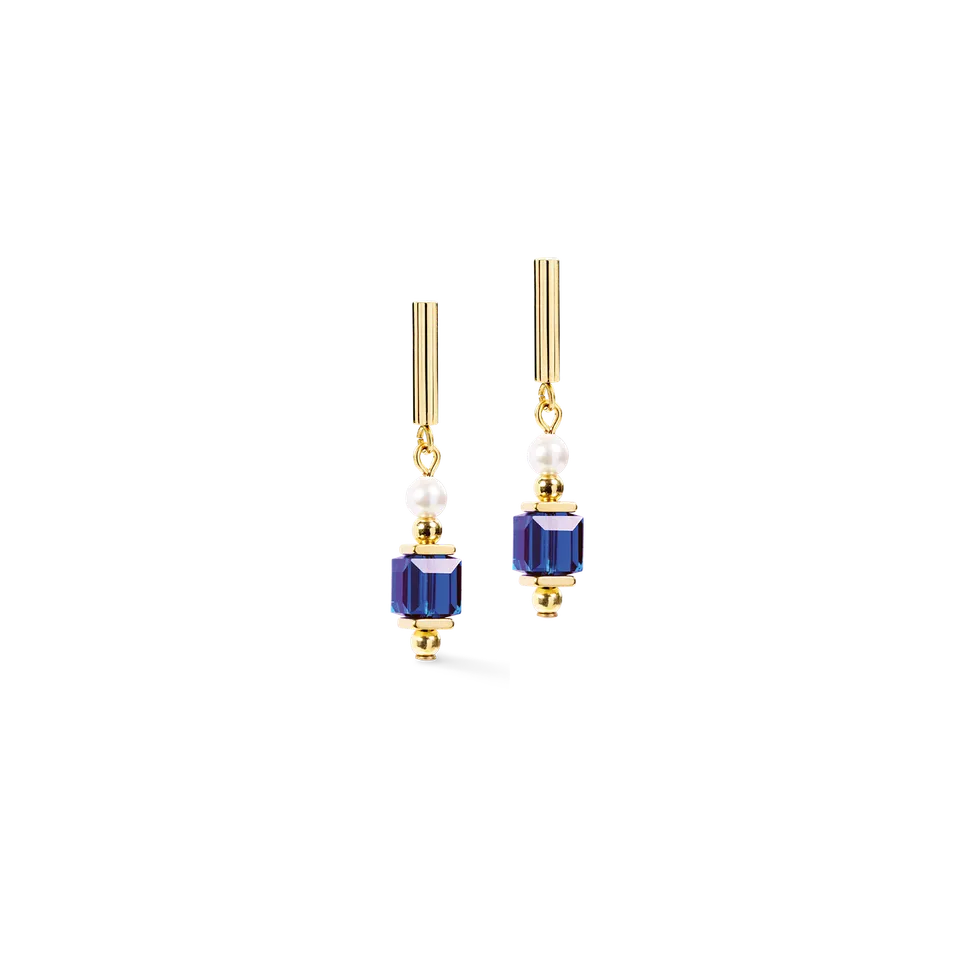 coeur-de-lion-cocktail-pearls-ohrringe-sapphire-blau-crystal-pearls-ohrstecker-3 image 1