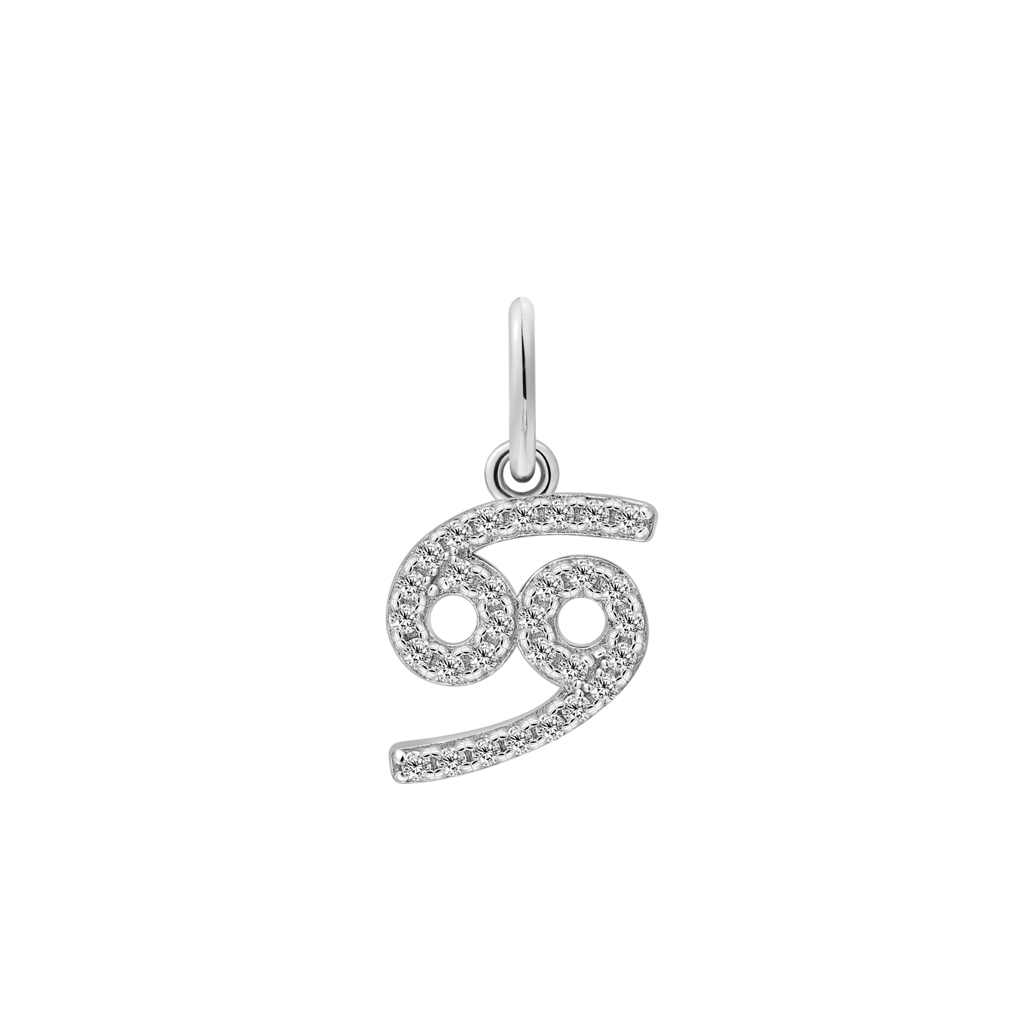 xenox-krebs-charm-925-sterlingsilber-18k-vergoldet-sternzeichen-mit-zirkonia image 2