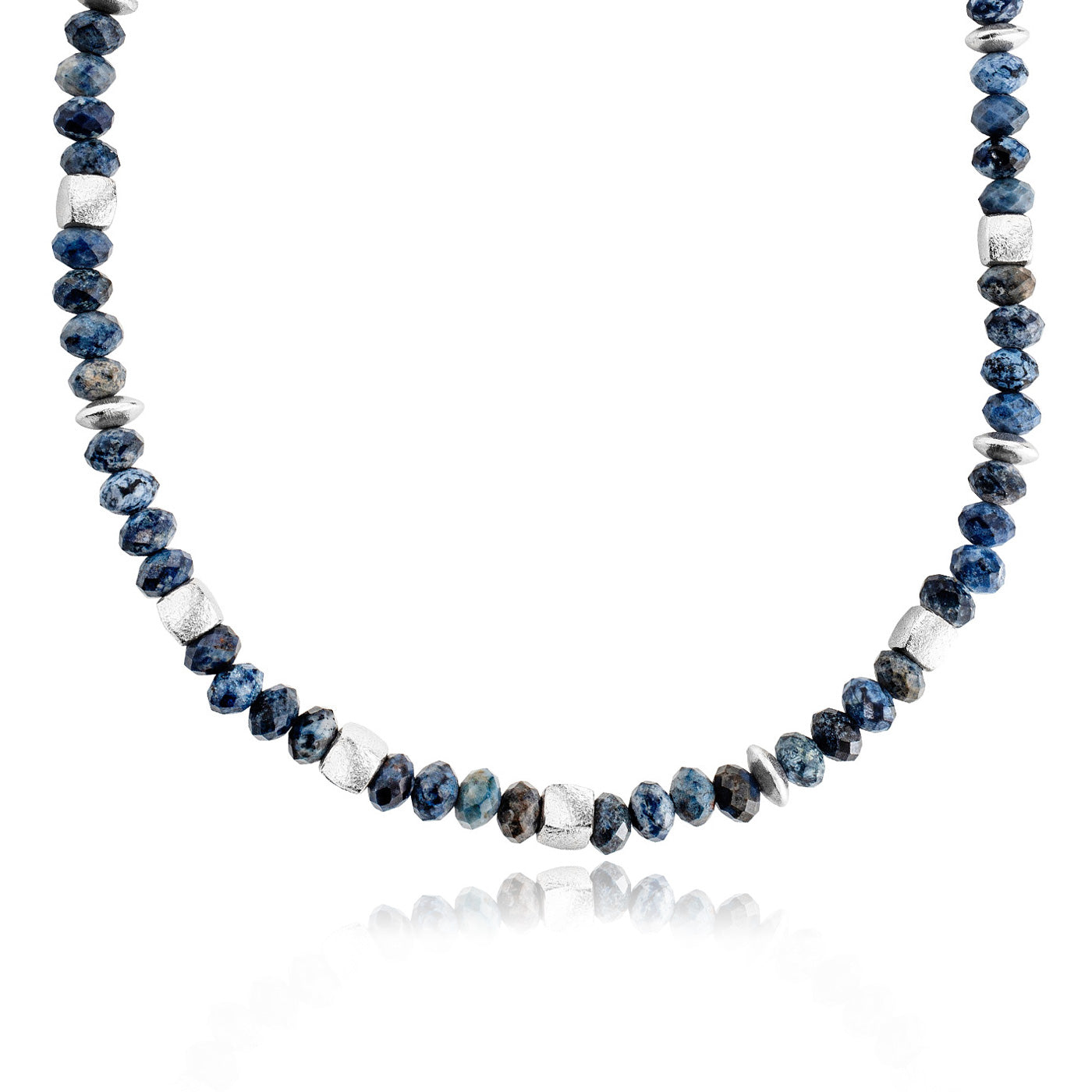 julie-julsen-loving-stones-kette-silber-mit-blauen-dumortierit-edelsteinen-50-5- image 1