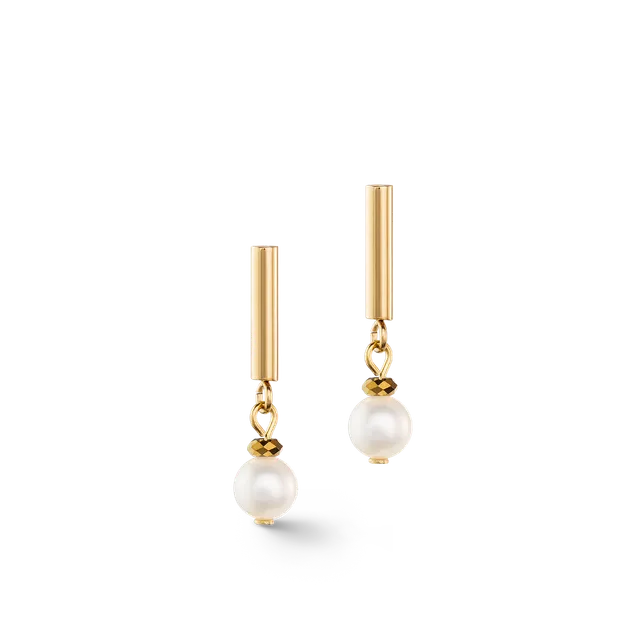coeur-de-lion-classy-s-sswasserperle-ohrringe-gold image 1