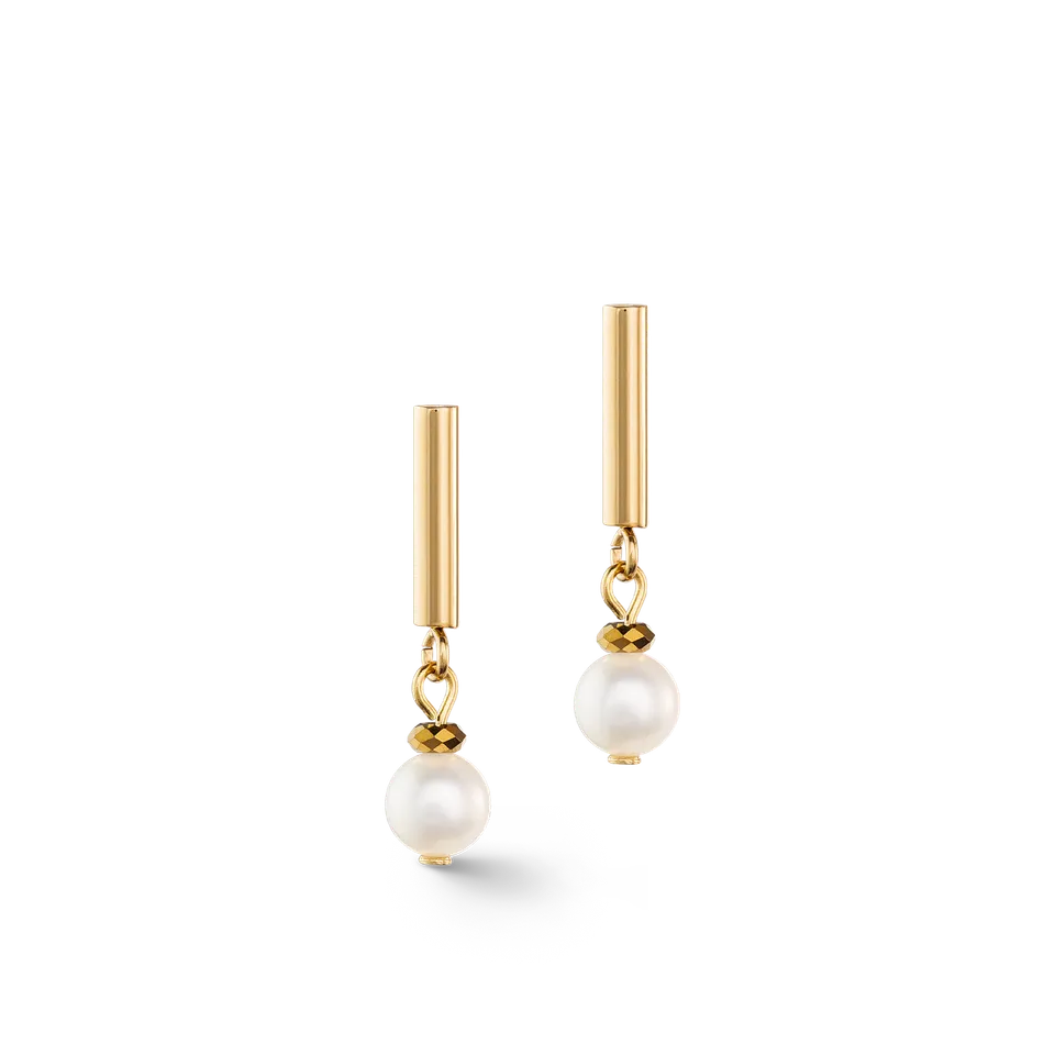 coeur-de-lion-classy-s-sswasserperle-ohrringe-gold image 1