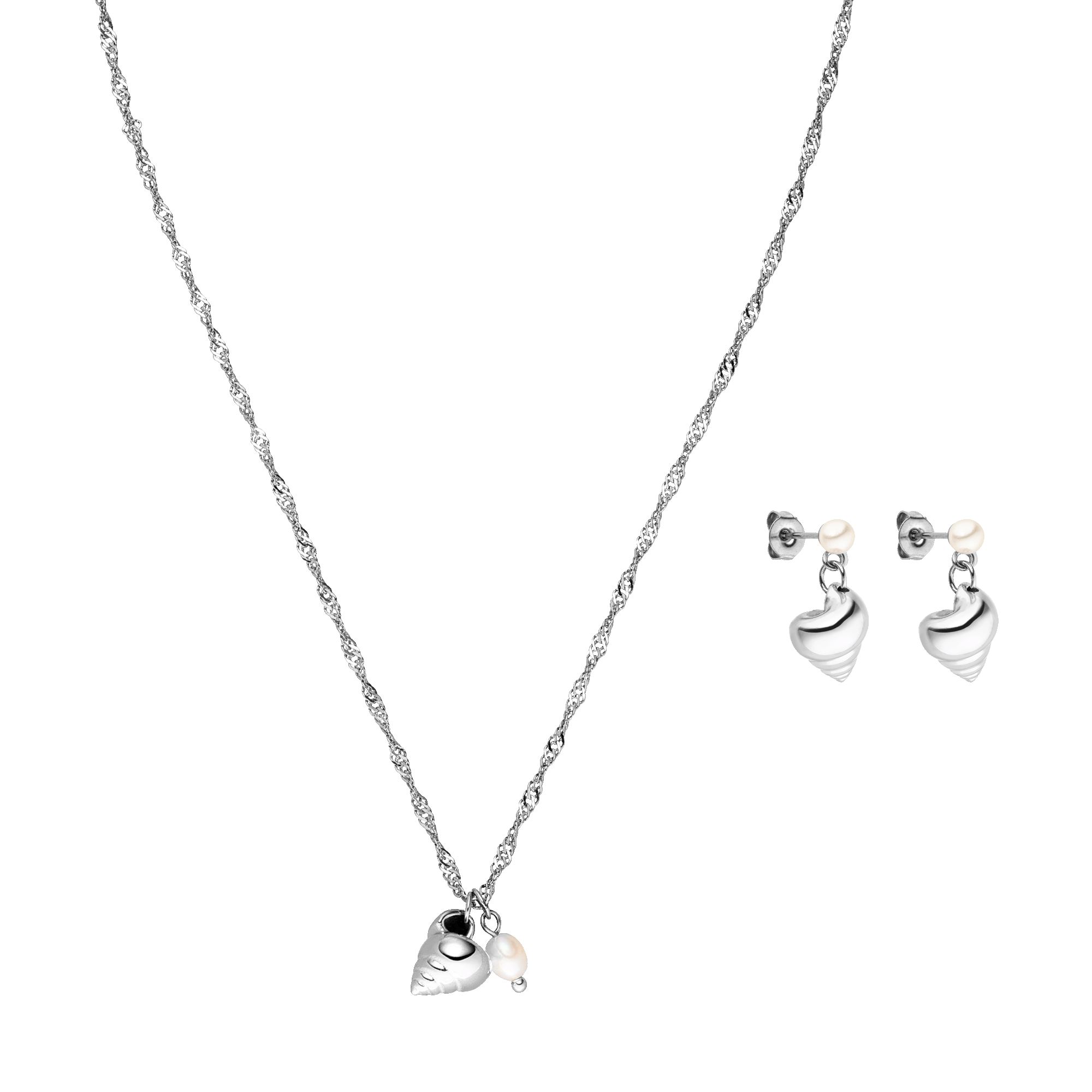 purelei-mahina-club-seashore-set-kette-40-45-cm-mit-s-wasserperle-und-muschel-oh image 4