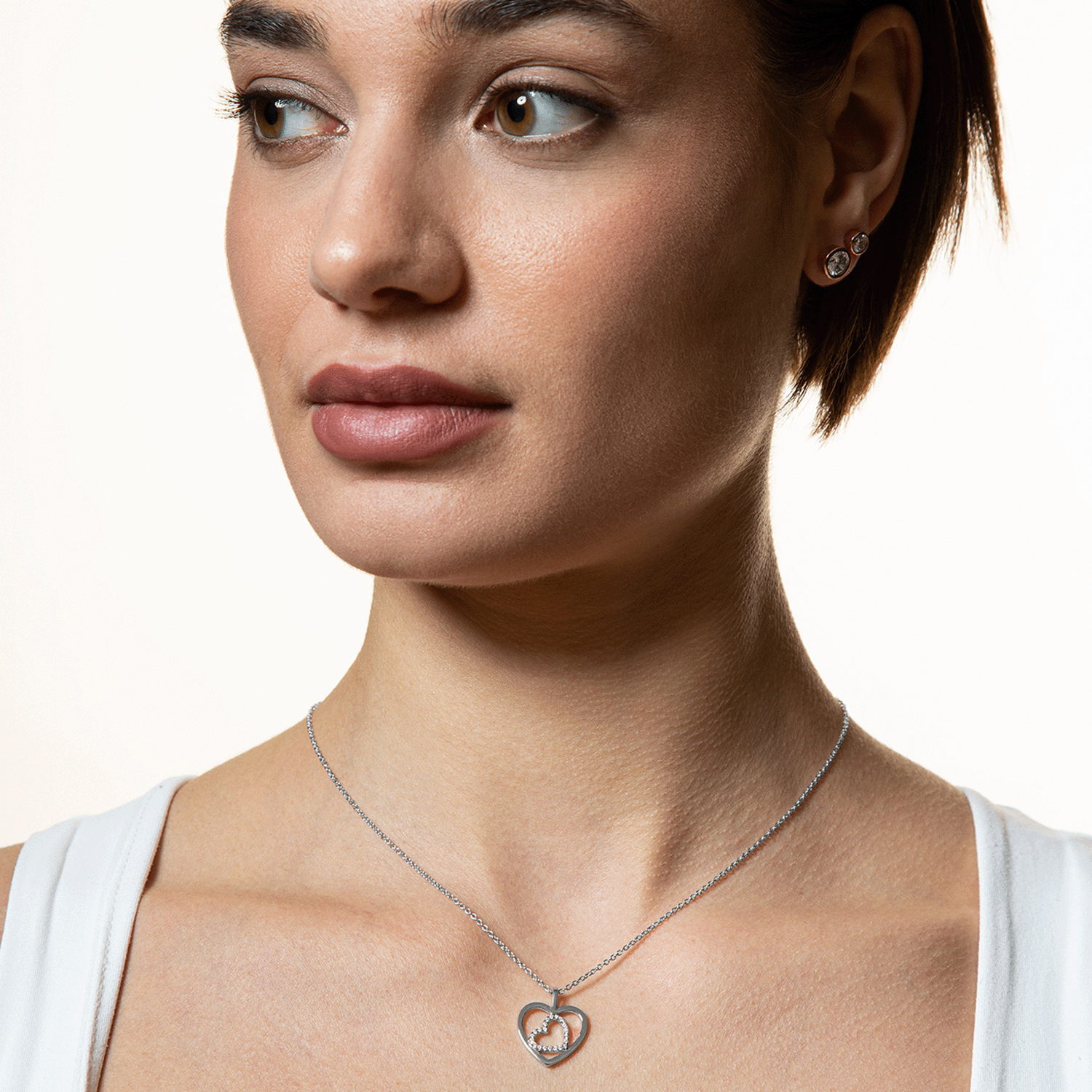 xenox-love-story-halskette-925-sterlingsilber-rhodiniert-mit-herz image 3