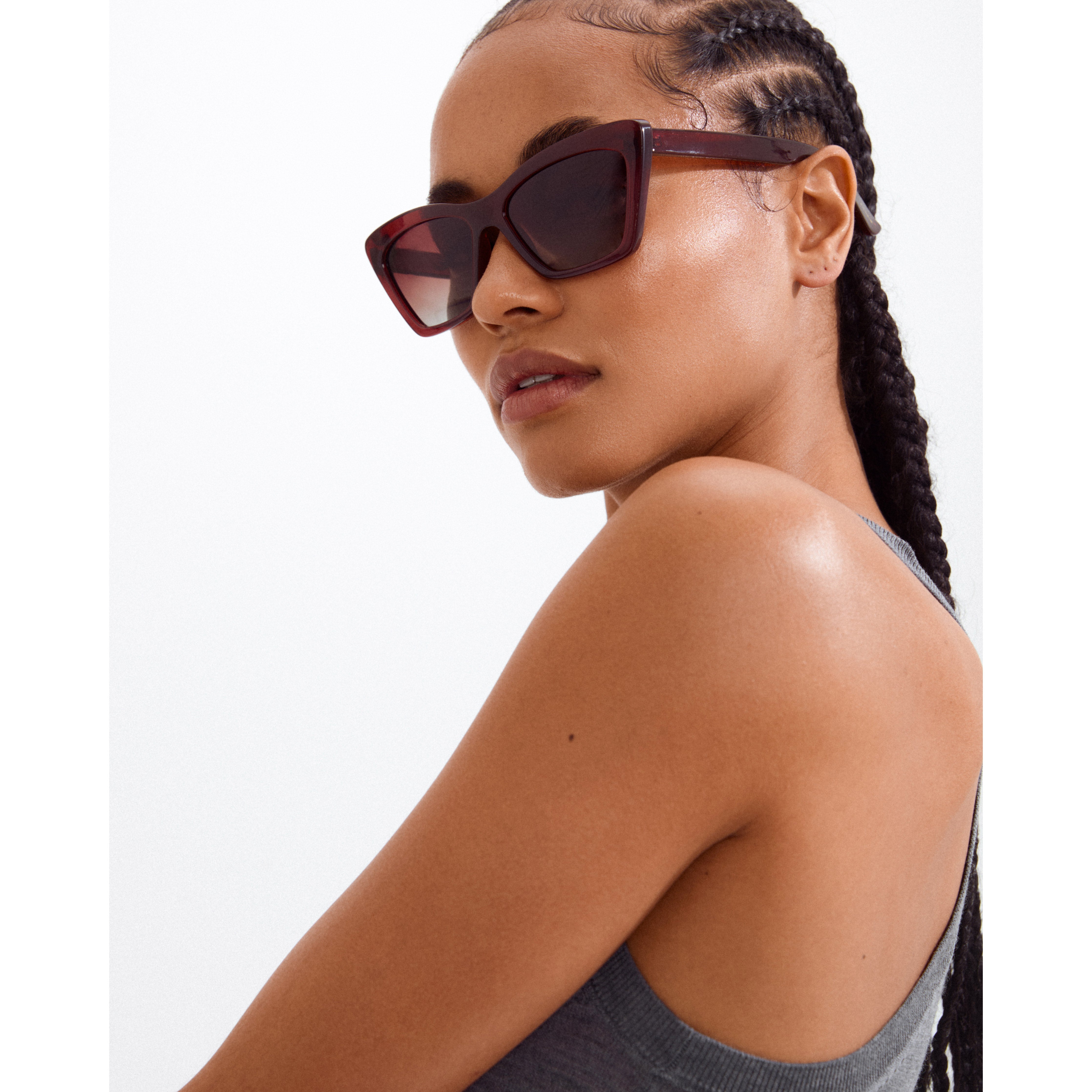 pilgrim-dakota-sonnenbrille-cat-eye-braun-eckig image 3