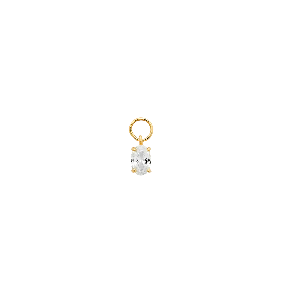 xenox-fine-diana-ohrring-anh-nger-585-gelbgold-zirkonia image 1