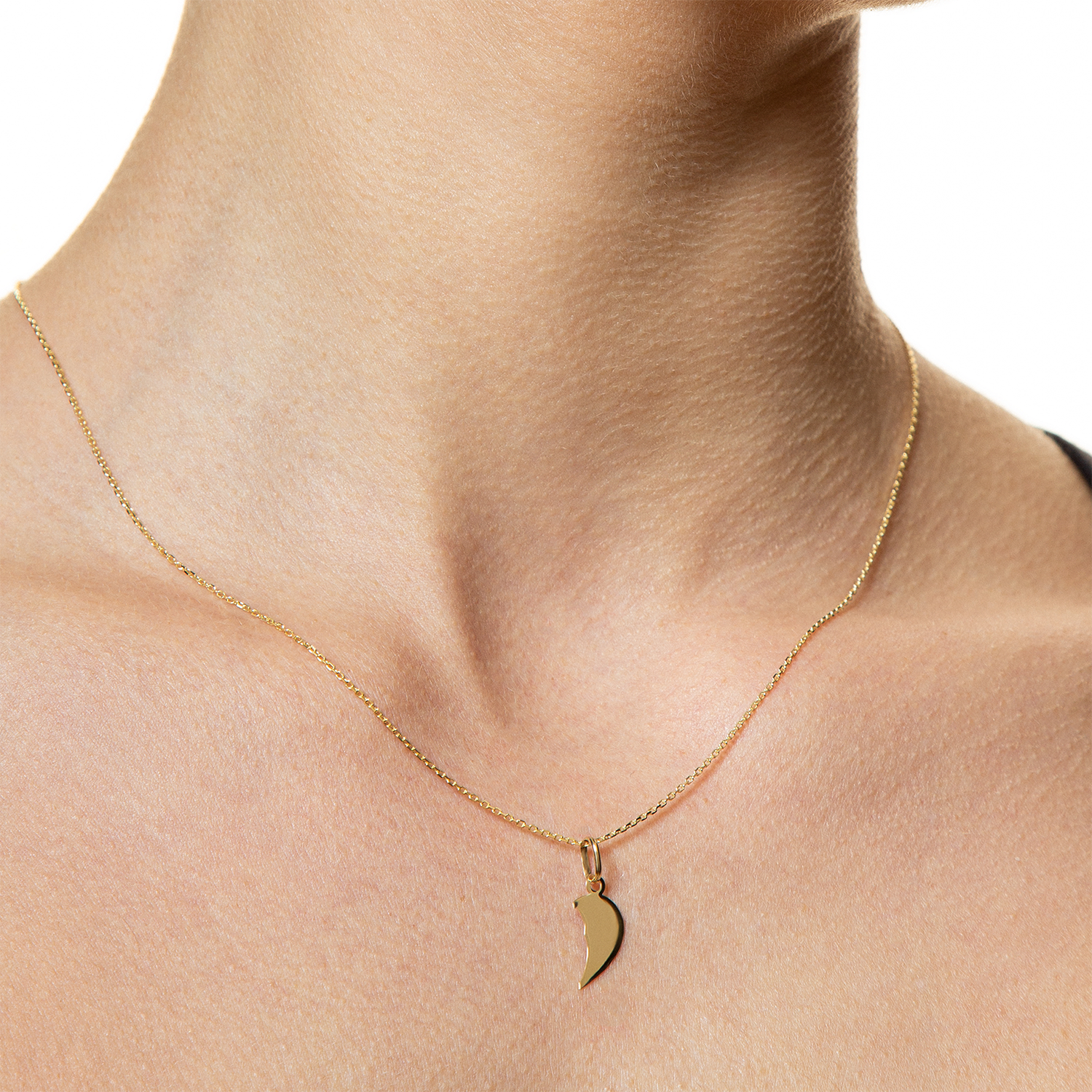 xenox-fine-gravur-anh-nger-585-gelbgold-personalisierbar image 2