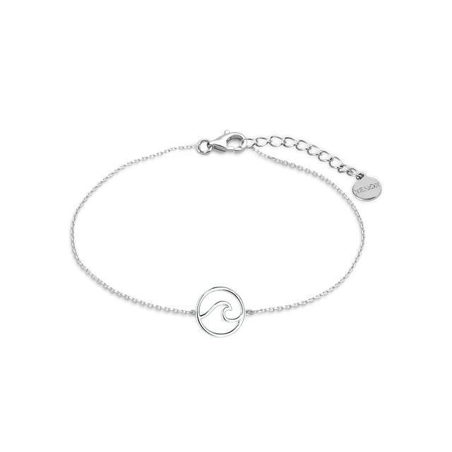 xenox-welle-armband-925-sterlingsilber-rhodiniert image 1