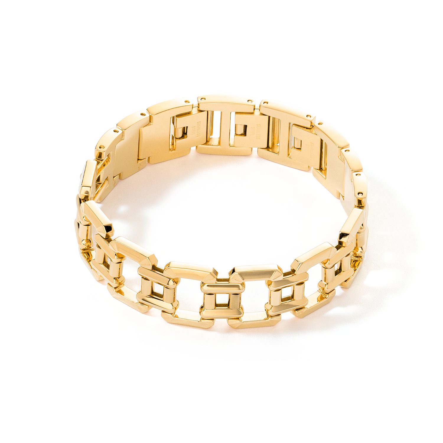 coeur-de-lion-schmuckarmband-edelstahl-gold image 1