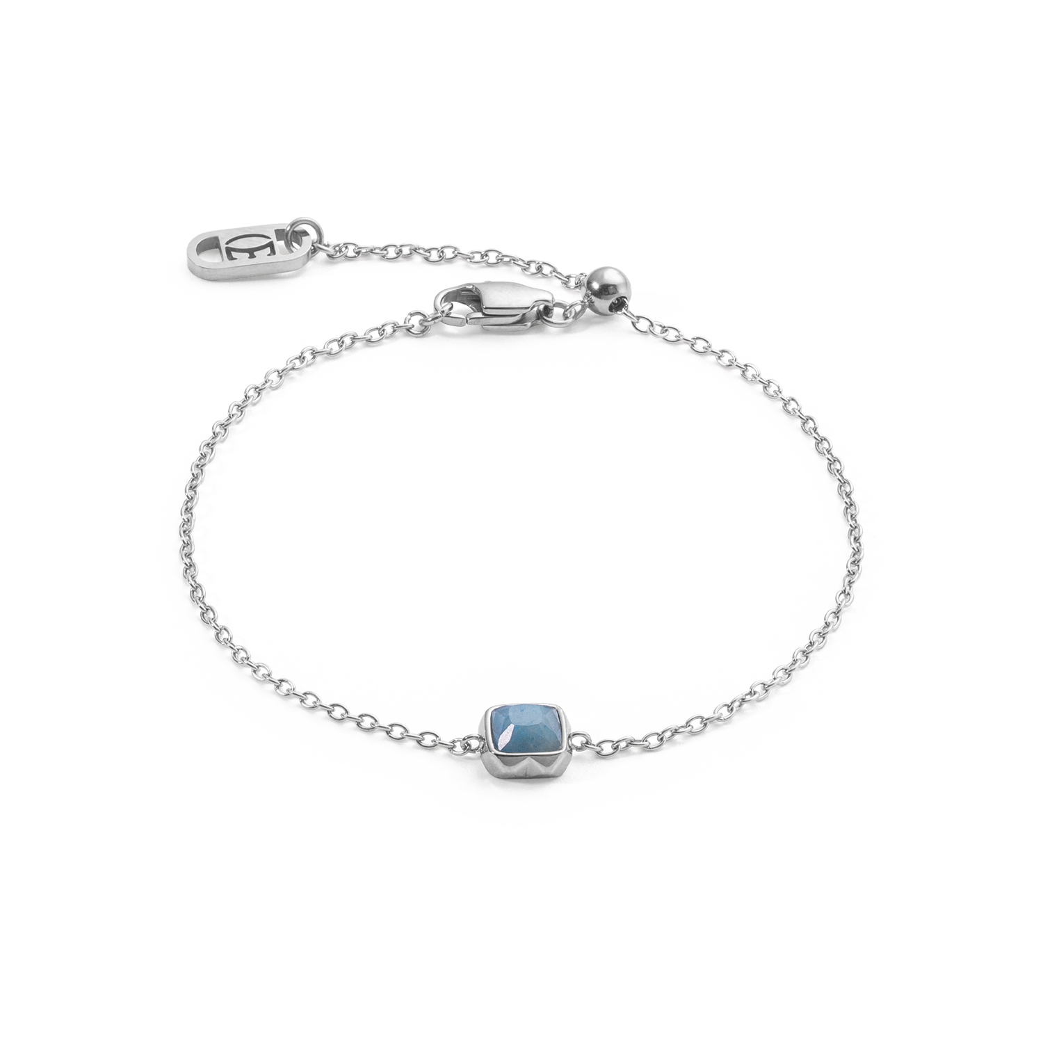 coeur-de-lion-birthstone-m-rz-armband-blauer-aventurin-silber image 1