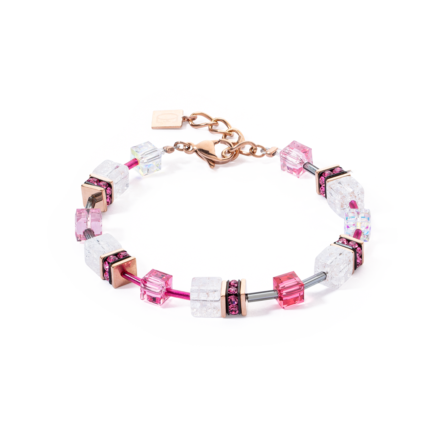 coeur-de-lion-geocube-iconic-nature-armband-pink-wei image 1