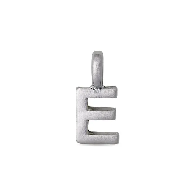 pilgrim-charm-e-anh-nger-versilbert-buchstabenanh-nger-e image 1